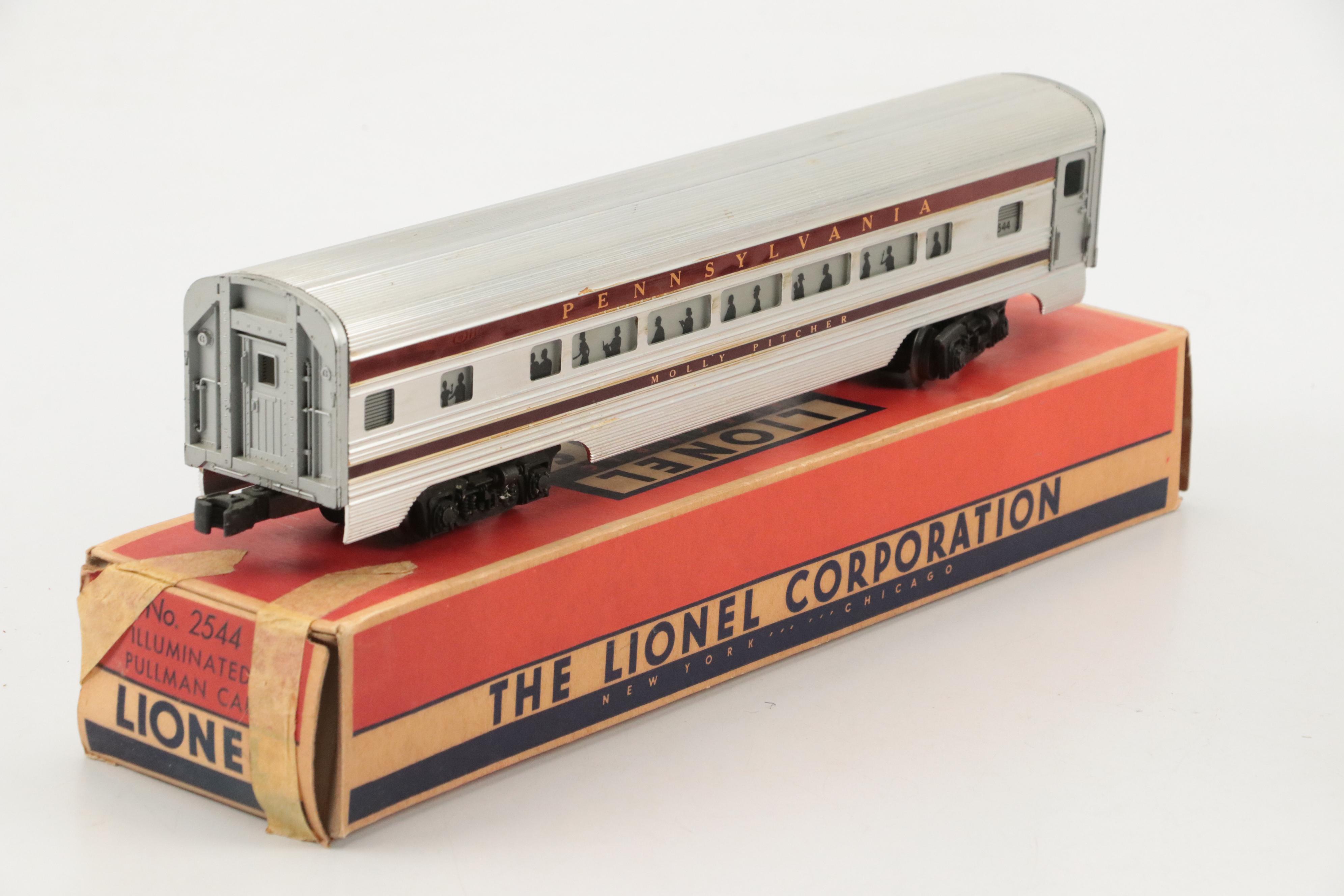 Lionel Pennsylvania Line "Betsy Ross" and Other Congressional Passenger Cars