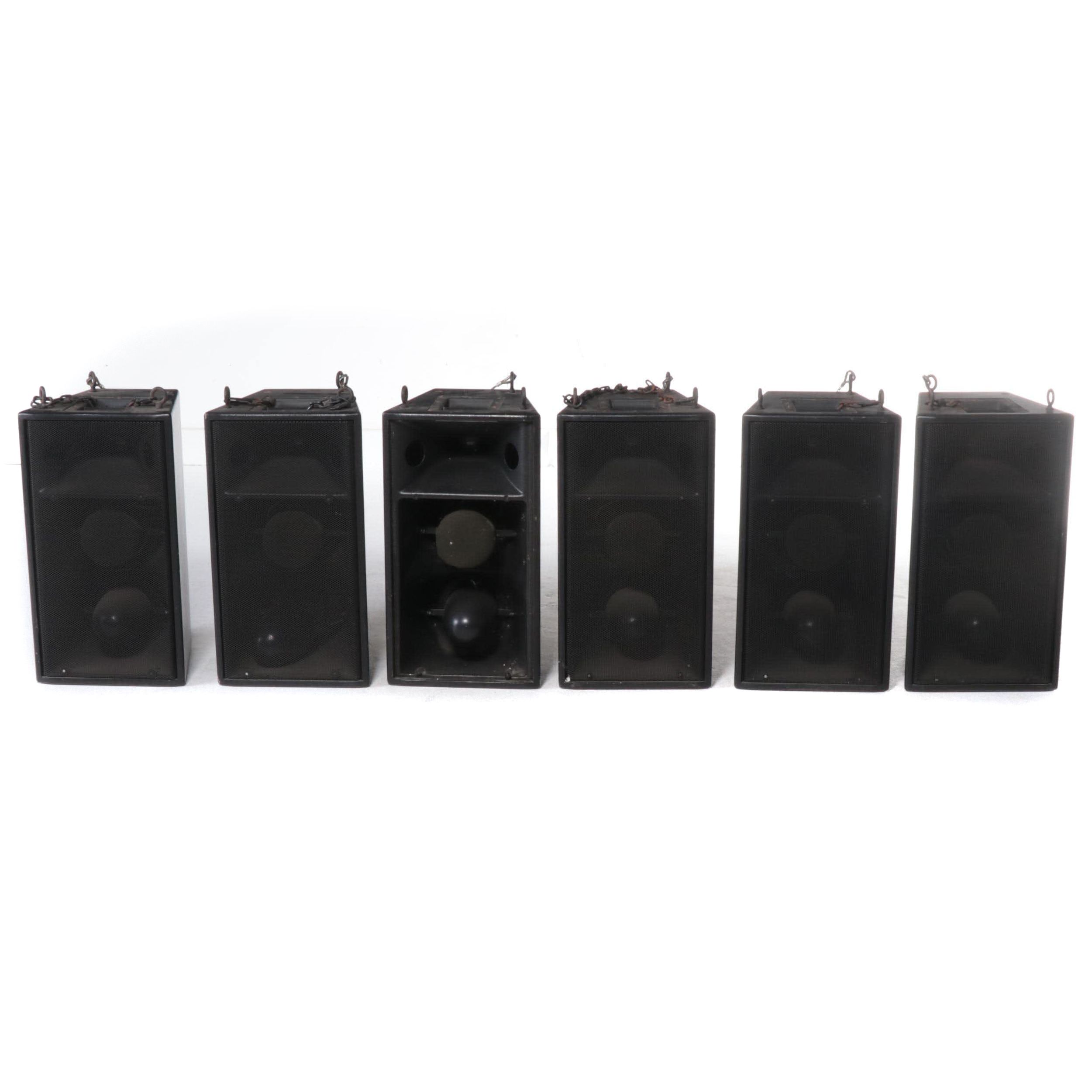 Set of Six Community Solutions SLS920 Loudspeakers