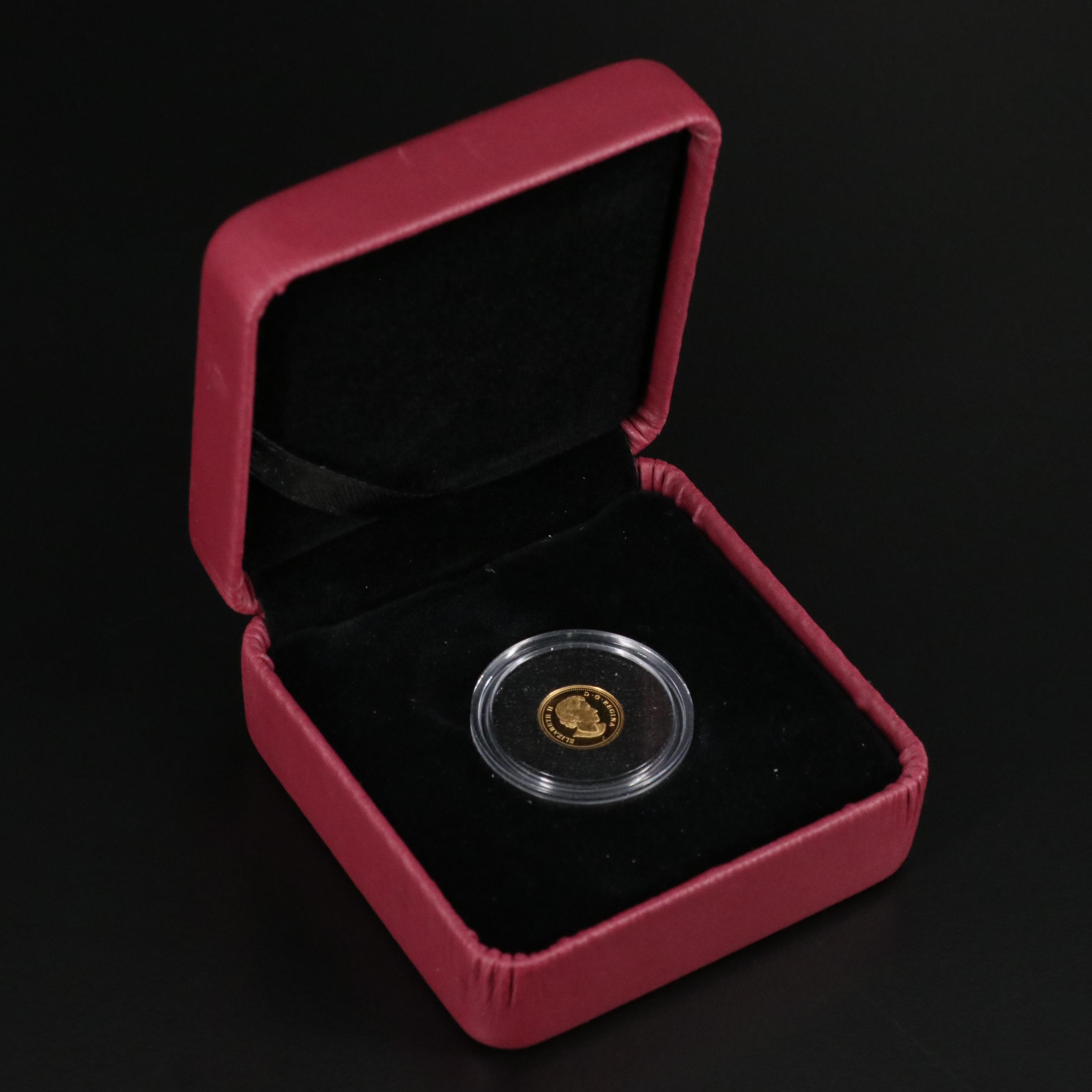 2011 Canada Fine Gold 25-Cent Coin