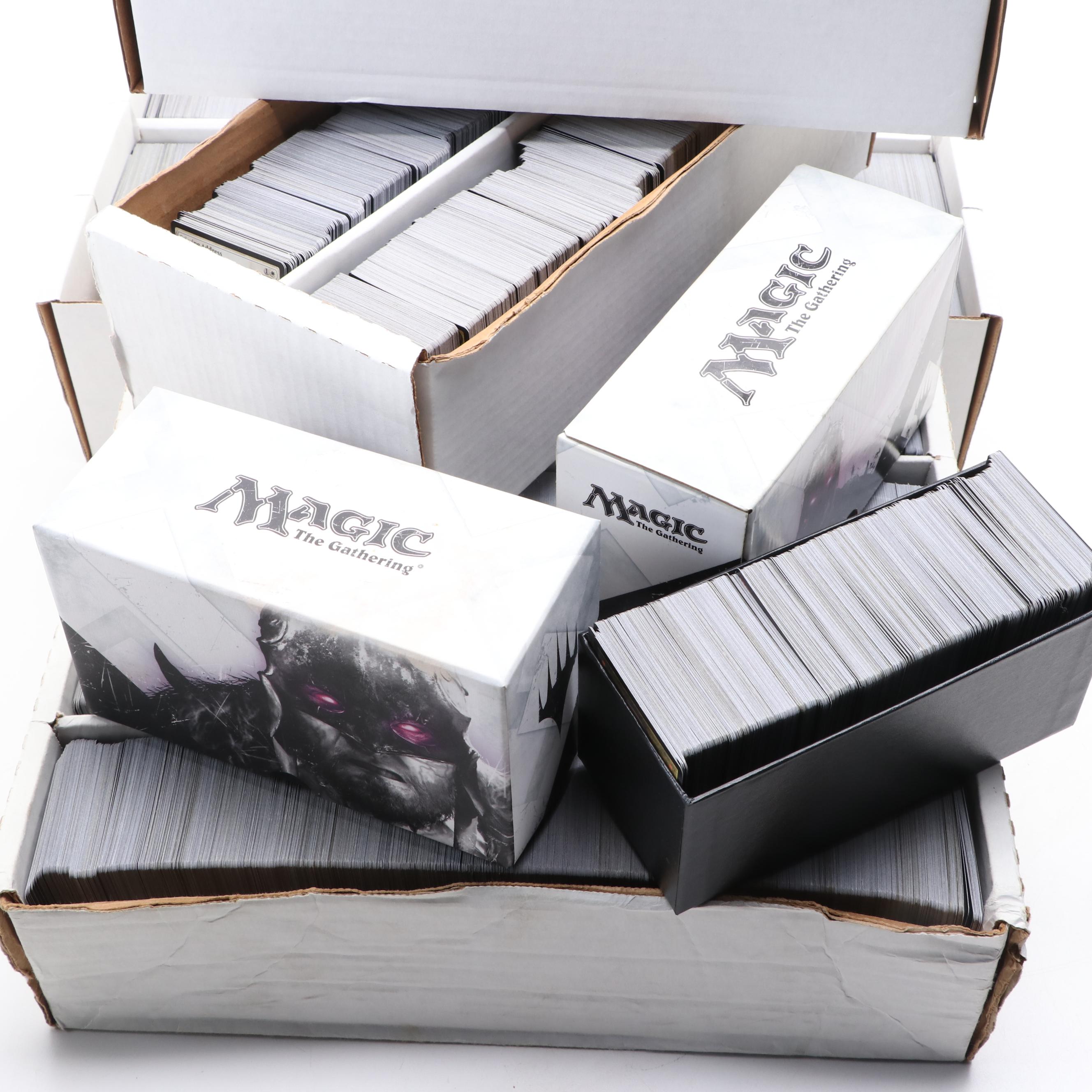 Magic: The Gathering Trading Cards with Storage Boxes, 1990s–2020s
