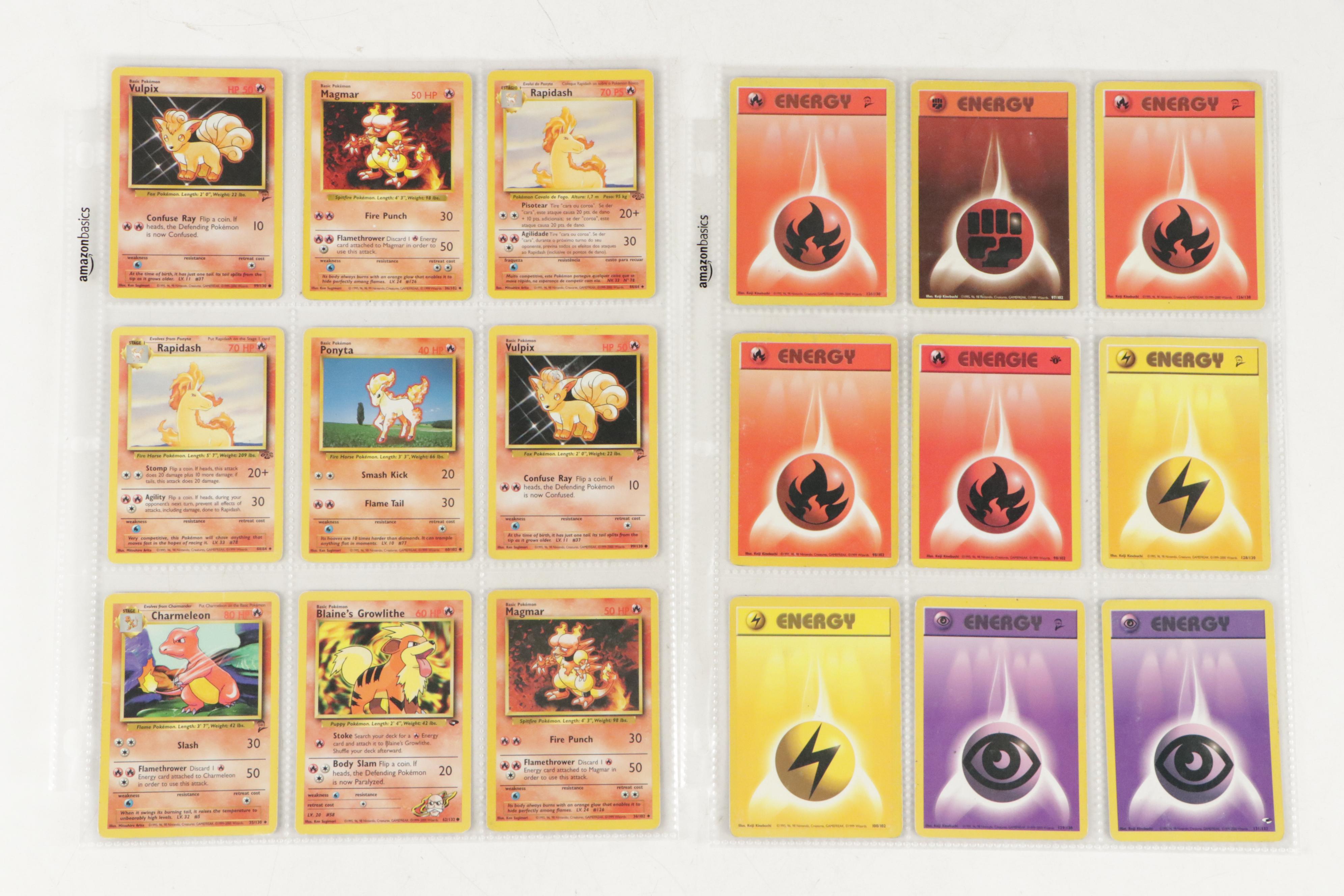 Pokémon and Yu-Gi-Oh! Cards Including 1st Edition and Foils, 1990s
