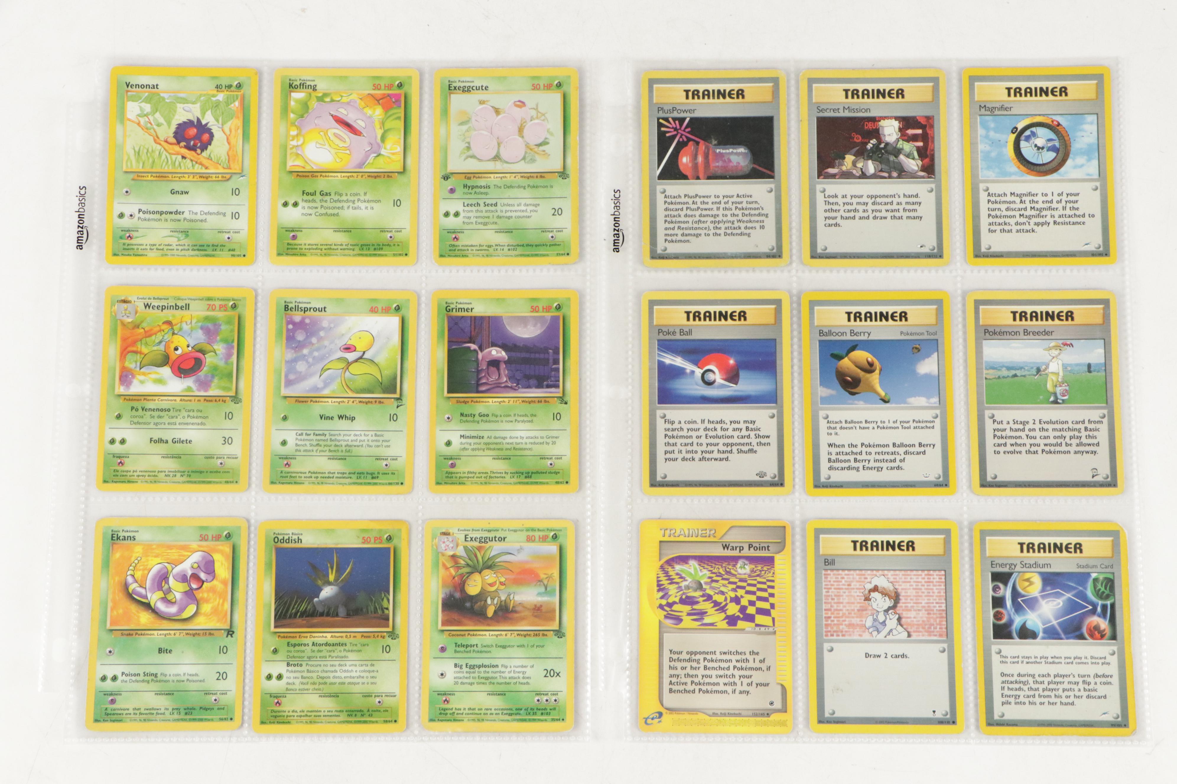 Pokémon and Yu-Gi-Oh! Cards Including 1st Edition and Foils, 1990s