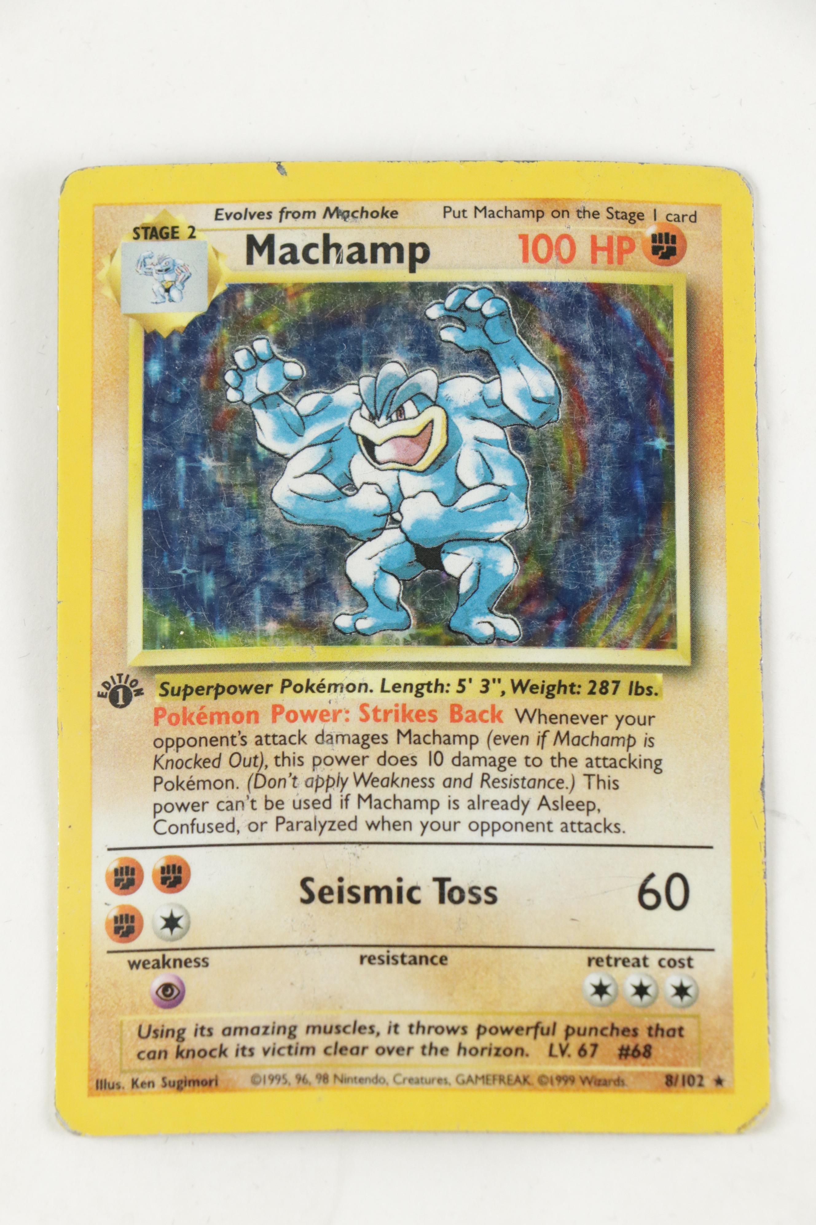 Pokémon and Yu-Gi-Oh! Cards Including 1st Edition and Foils, 1990s