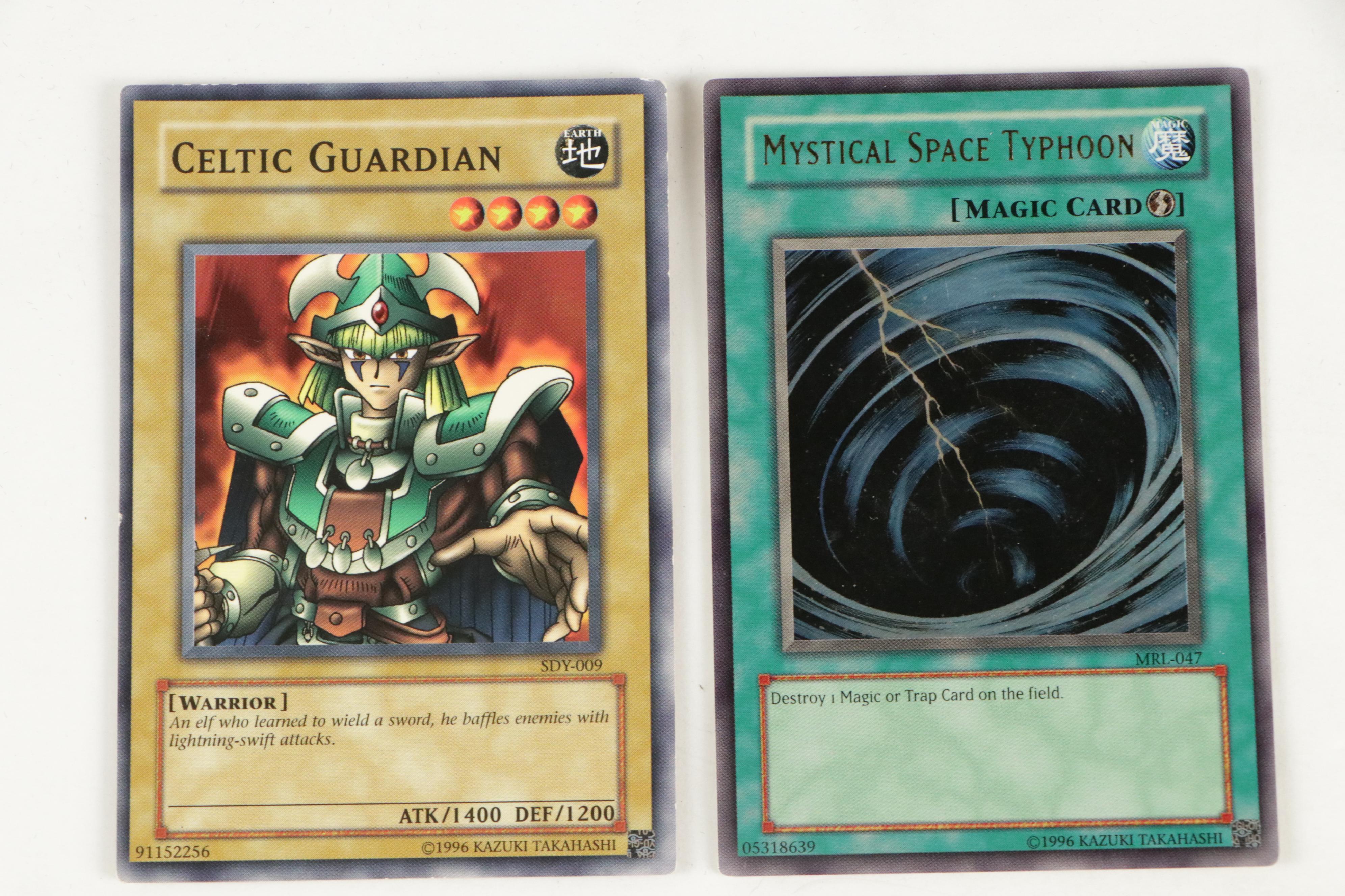 Pokémon and Yu-Gi-Oh! Cards Including 1st Edition and Foils, 1990s