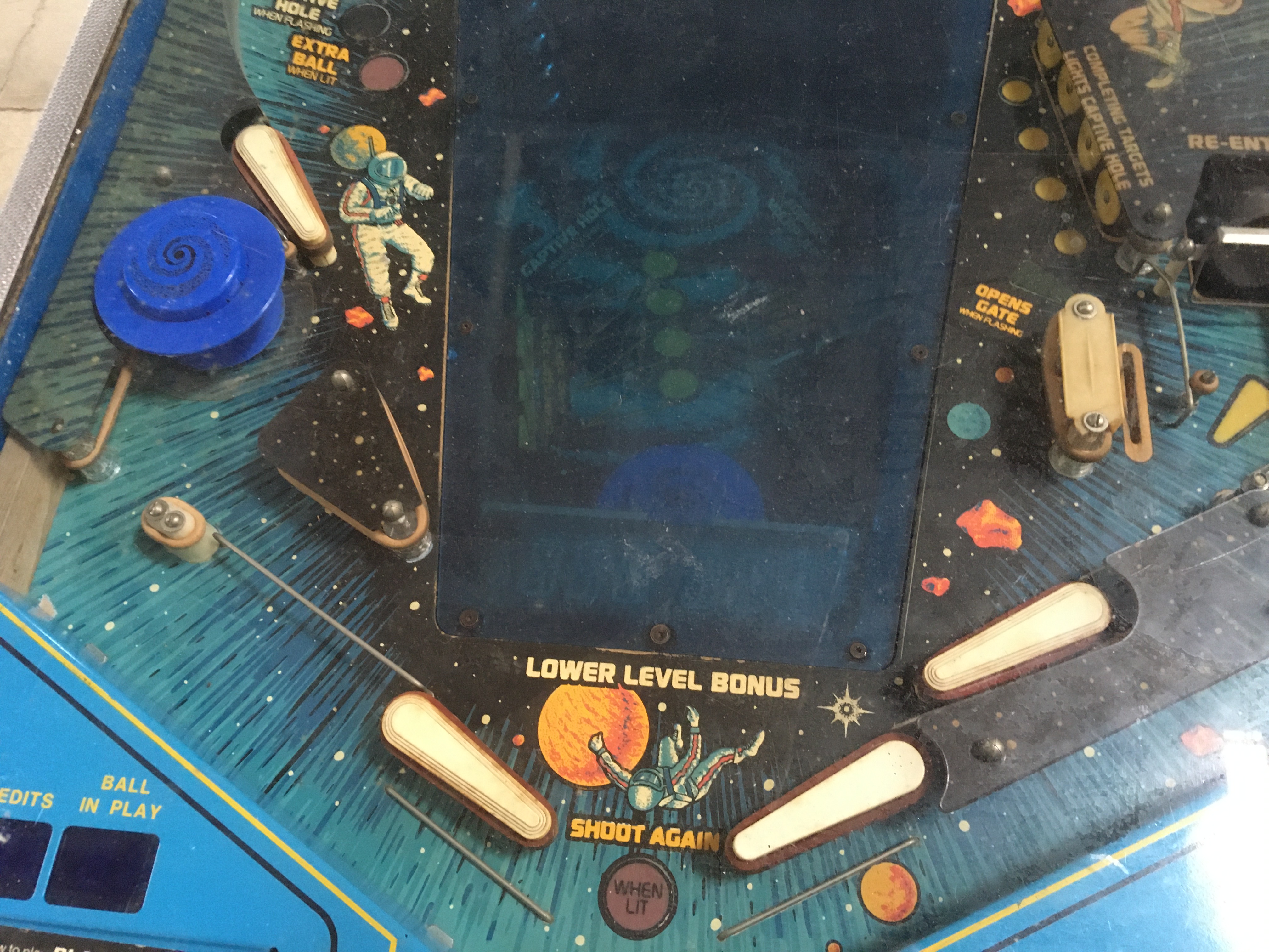 Gottlieb Black Hole Pinball Arcade Machine