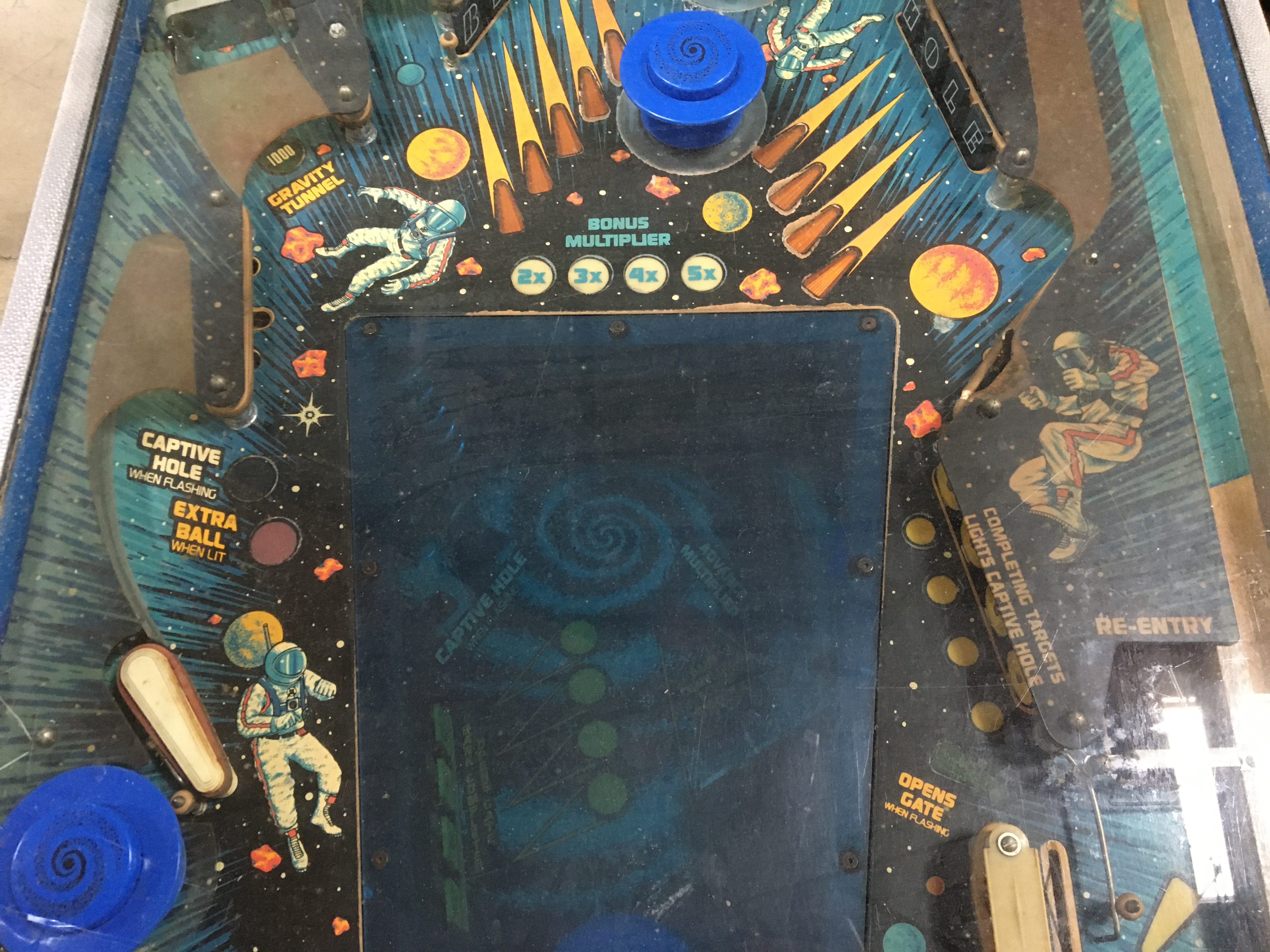 Gottlieb Black Hole Pinball Arcade Machine