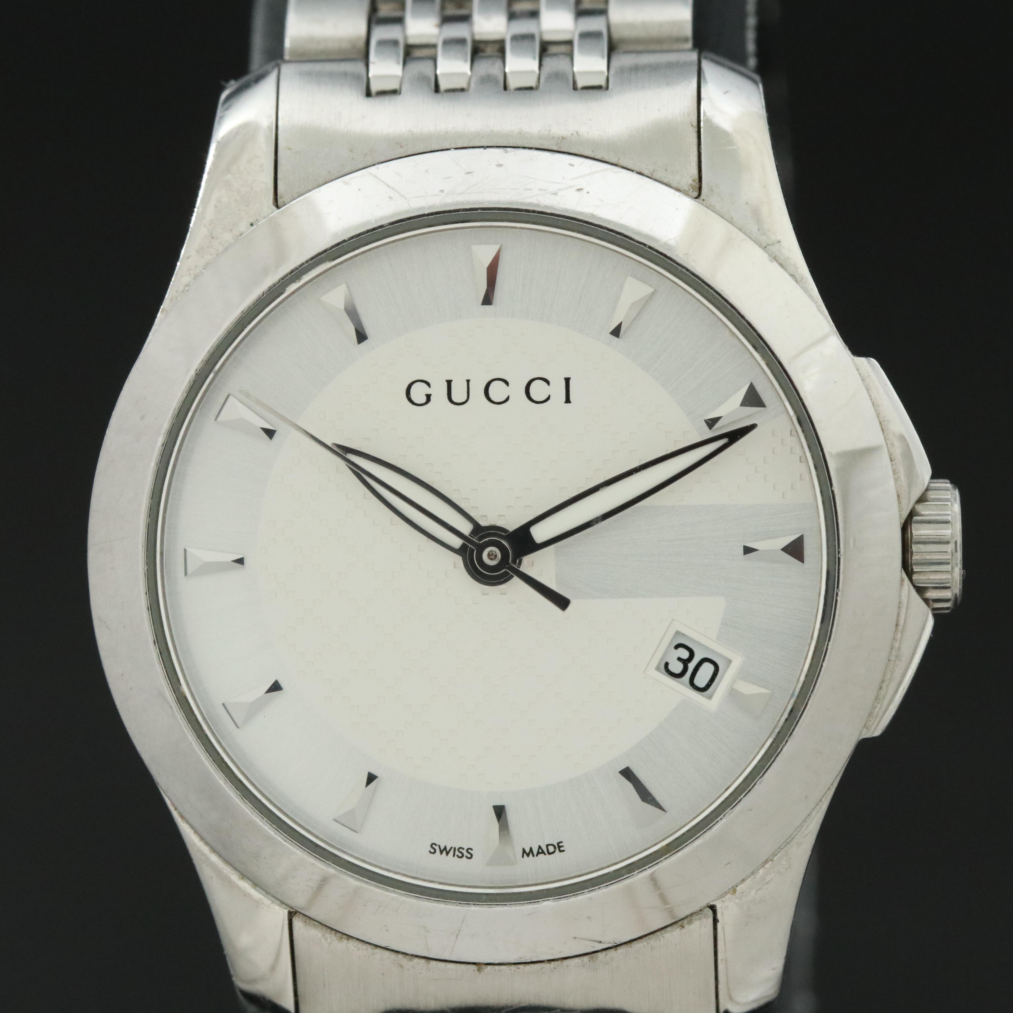 Gucci Swiss Made Stainless Steel Watch