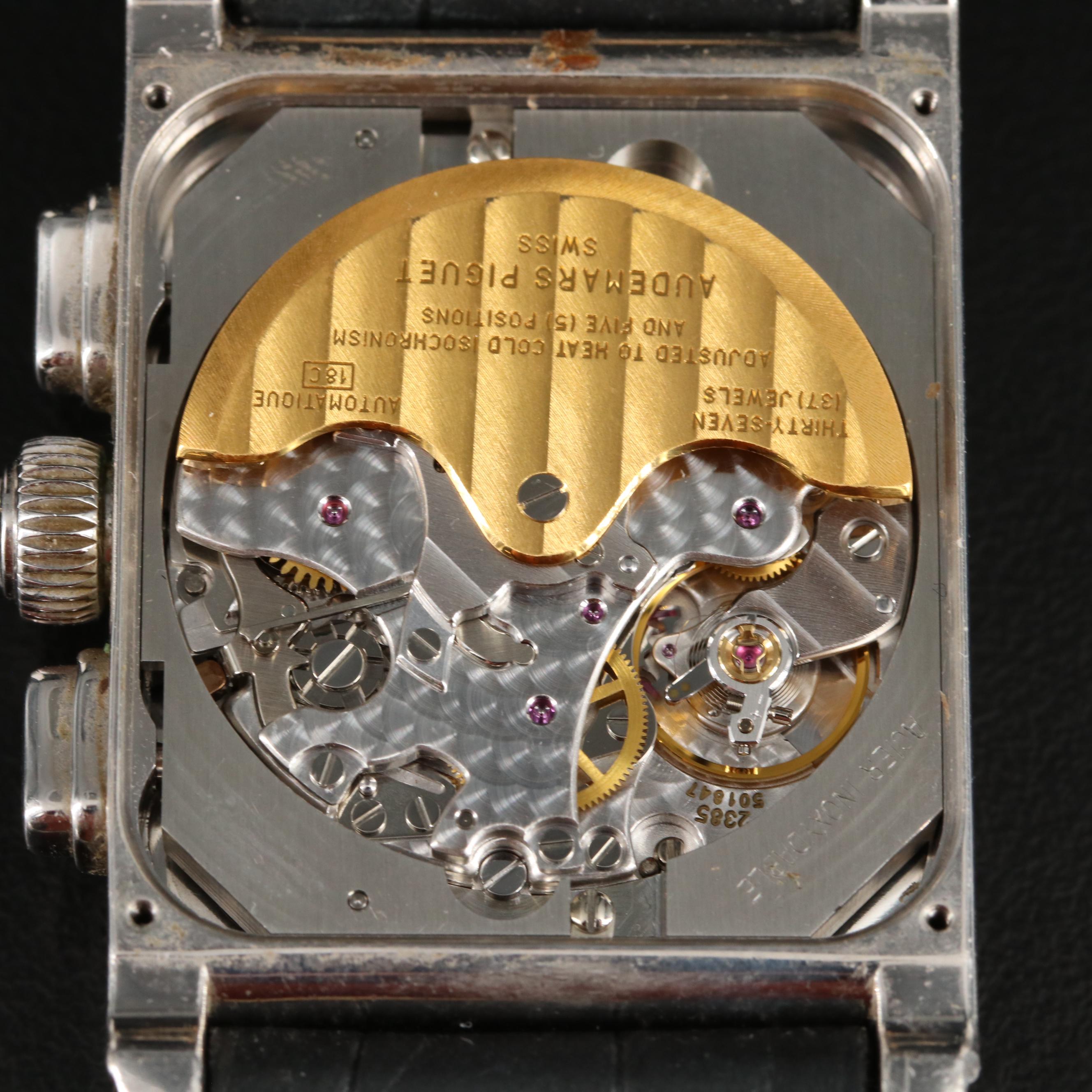 18K Audemars Piguet 1.42 CTW Diamond Automatic Watch