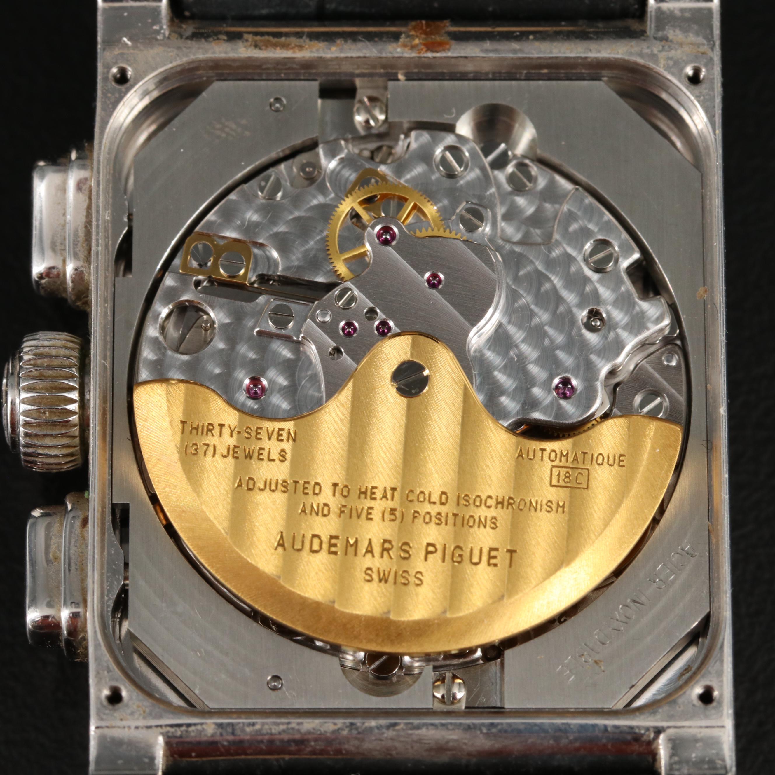 18K Audemars Piguet 1.42 CTW Diamond Automatic Watch