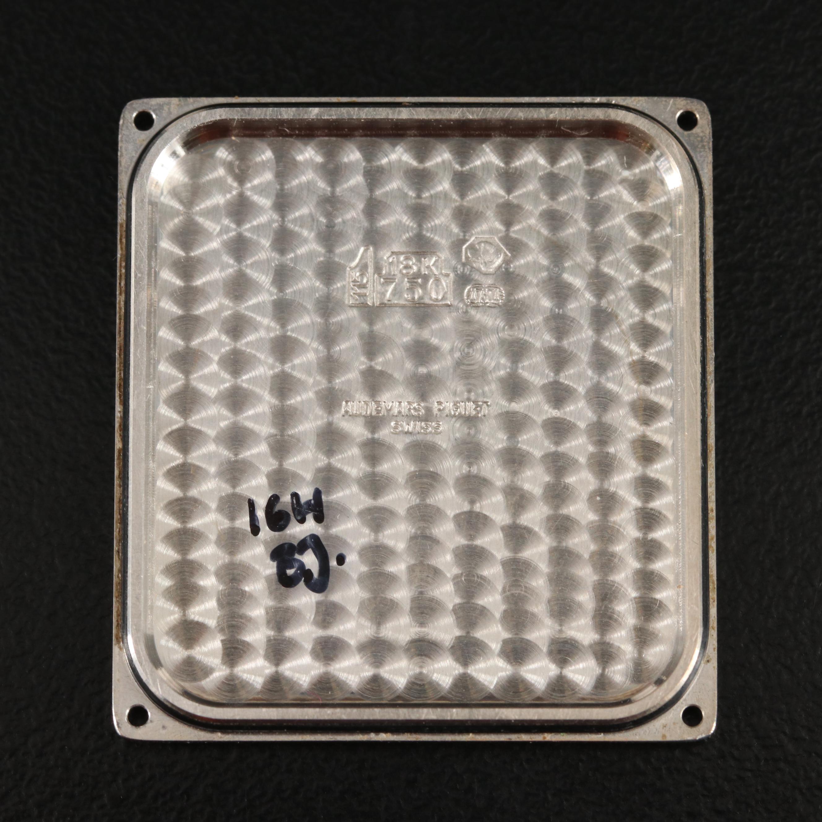 18K Audemars Piguet 1.42 CTW Diamond Automatic Watch