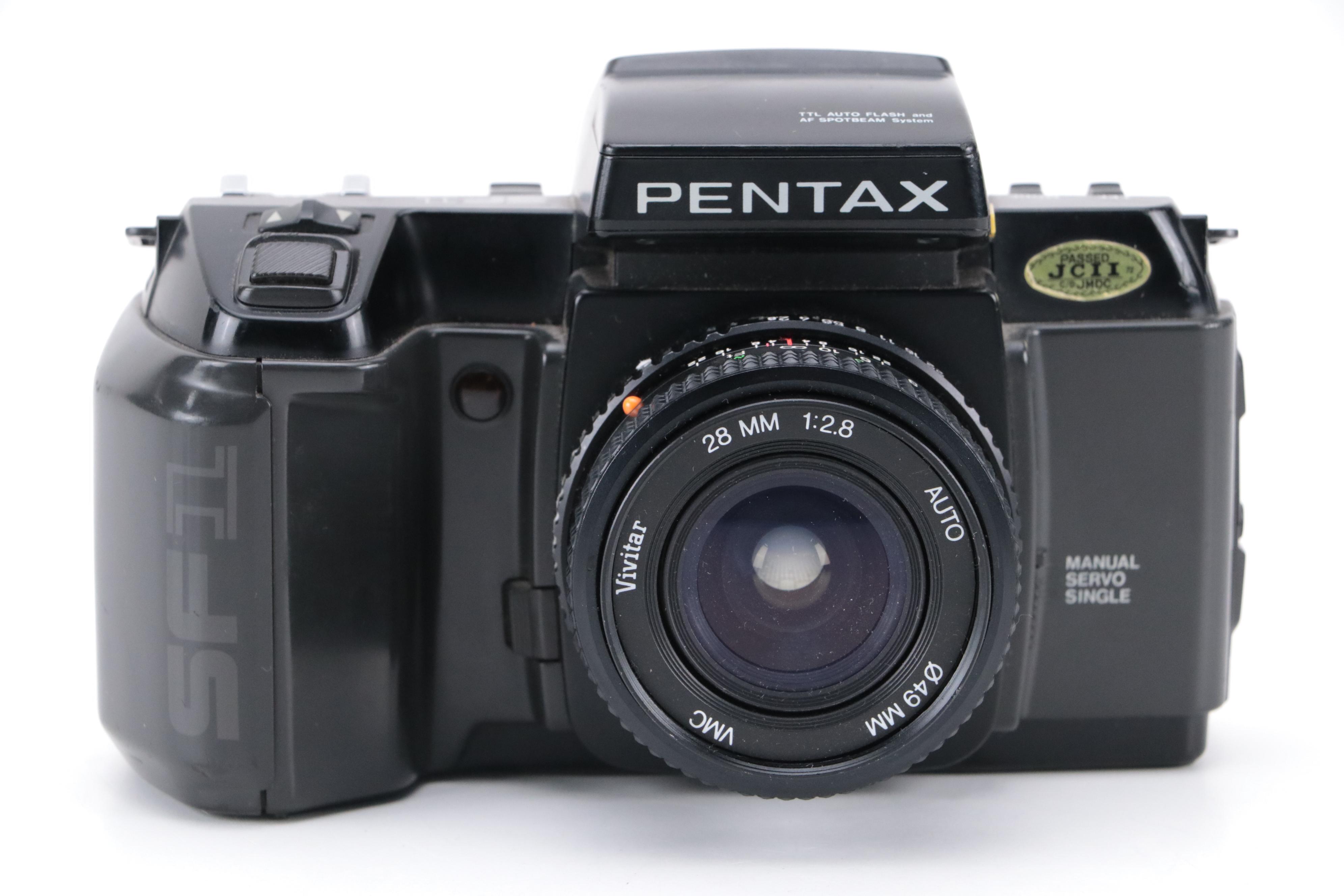 Pentax ME Super and SF1 SLR Cameras with Sigma 70-150mm Lens