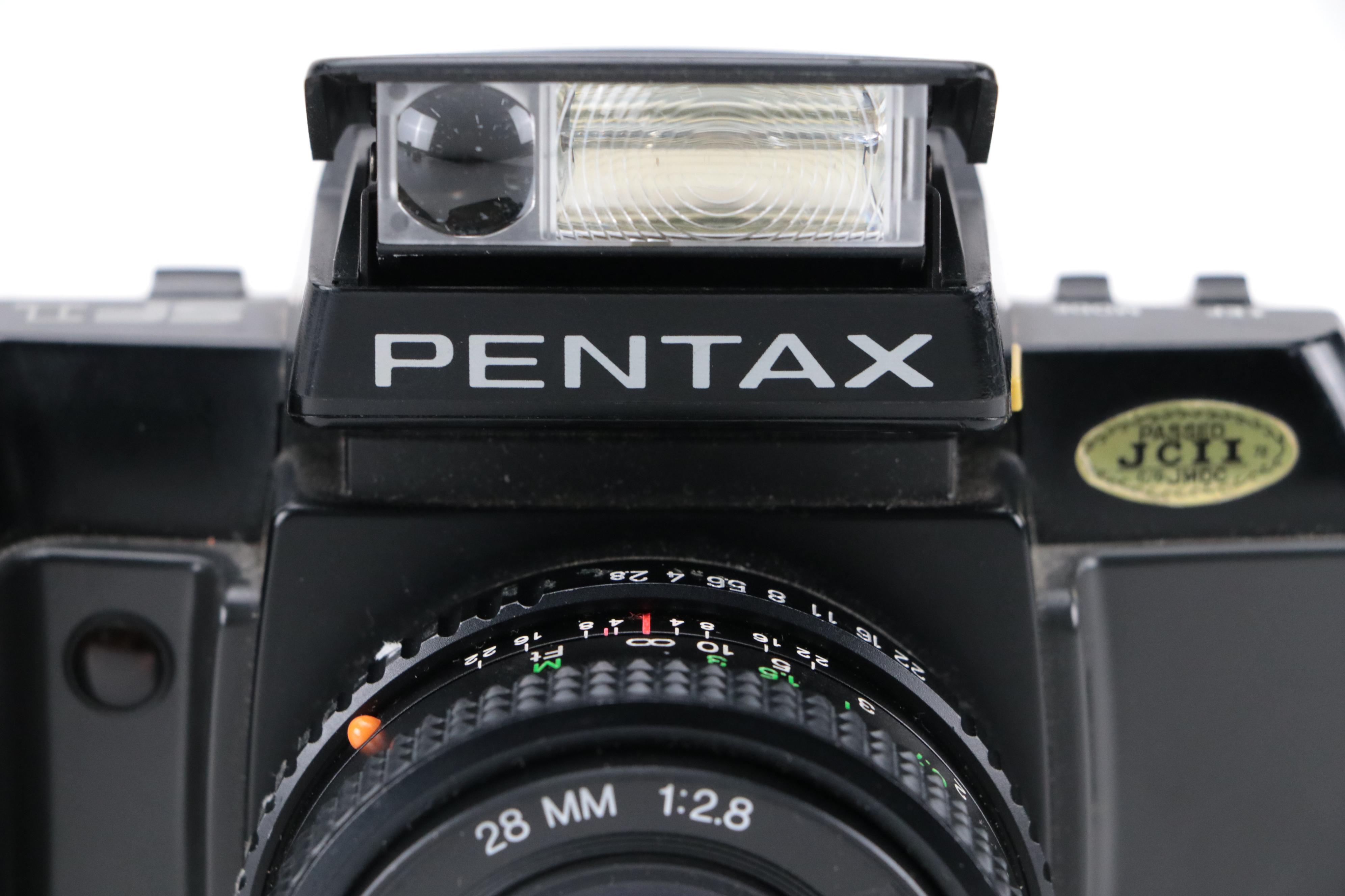 Pentax ME Super and SF1 SLR Cameras with Sigma 70-150mm Lens