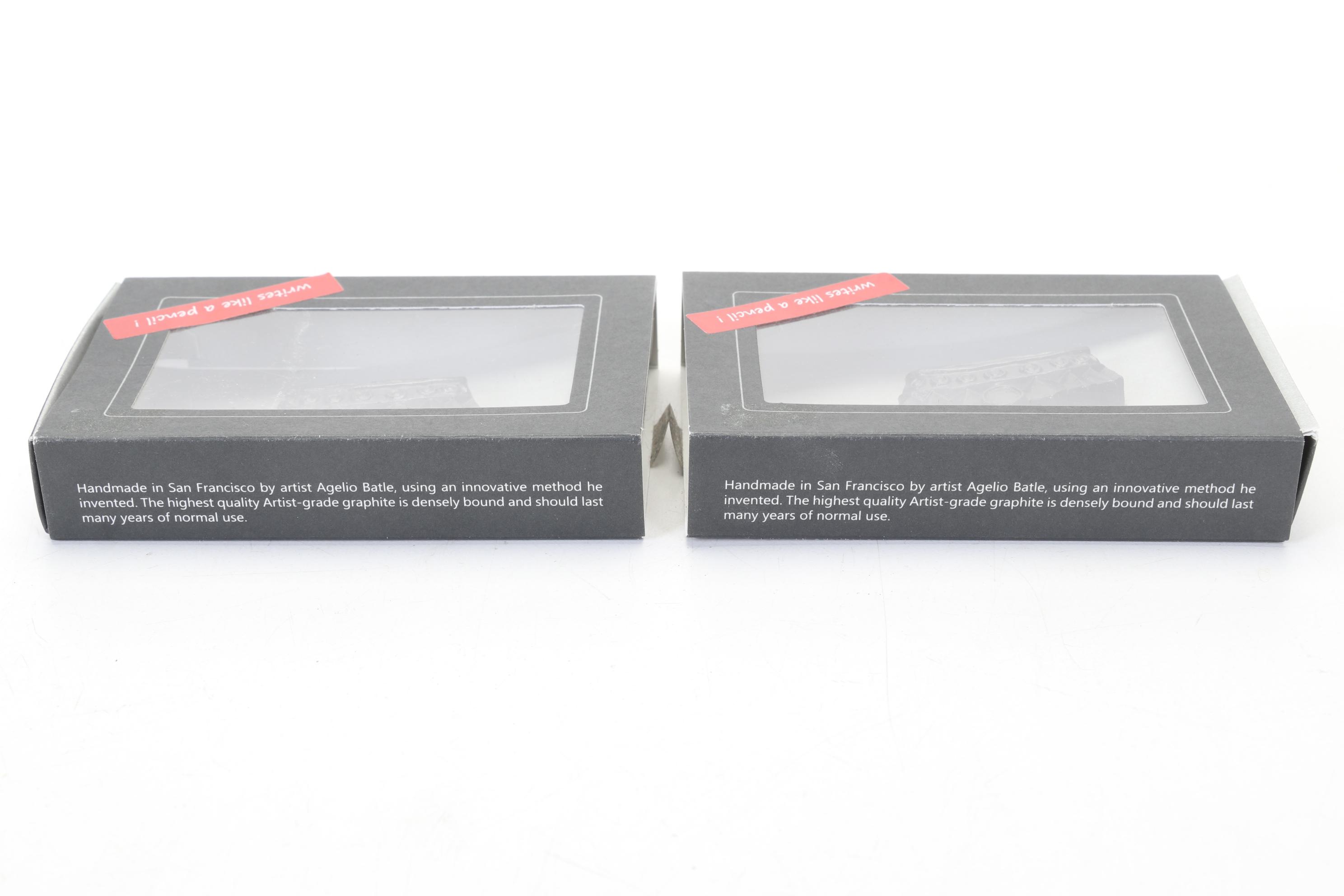 Batle Studio Handmade Graphite Curio Drawing Objects