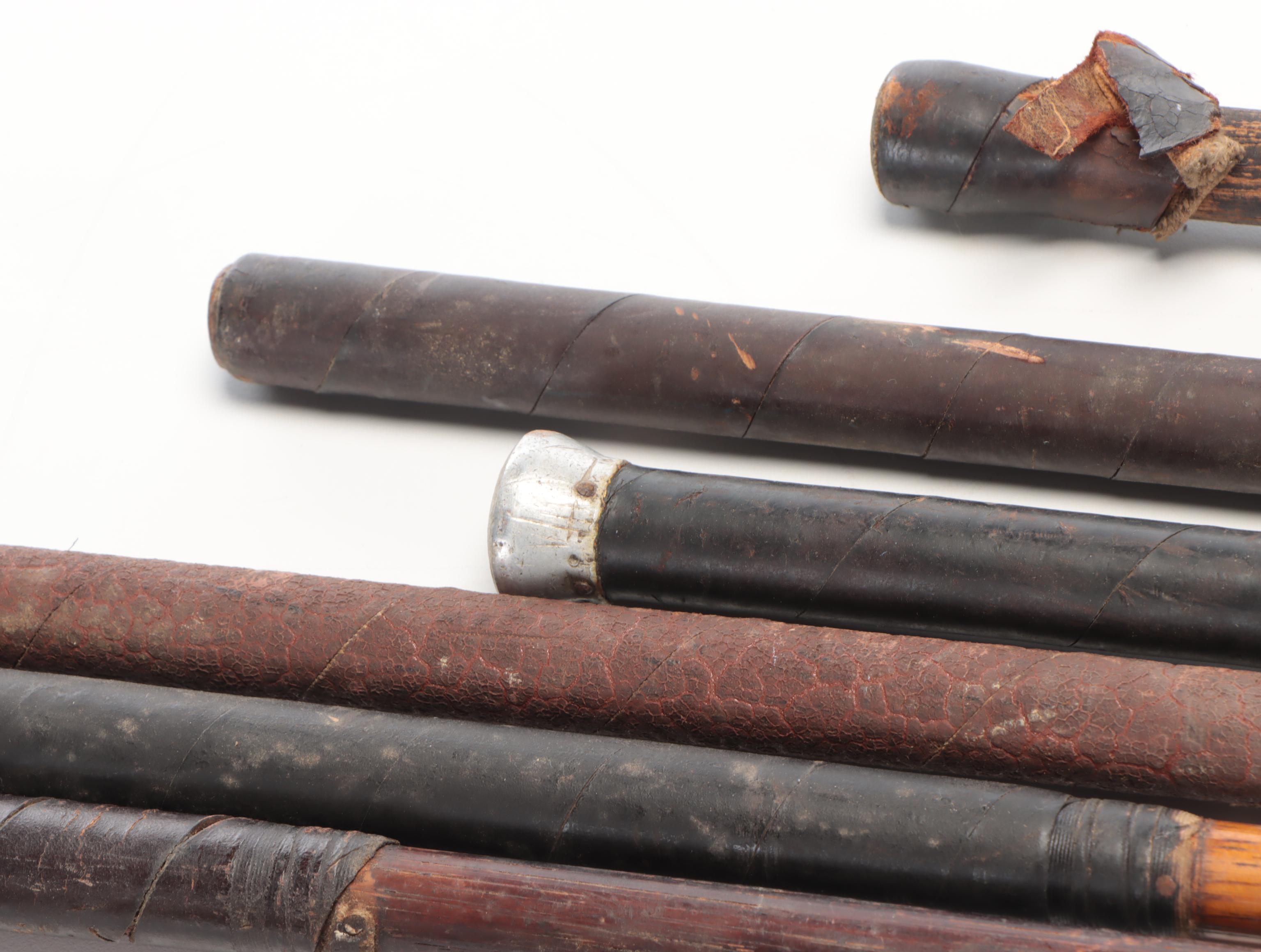 Hickory Shaft Golfing Irons and Woods