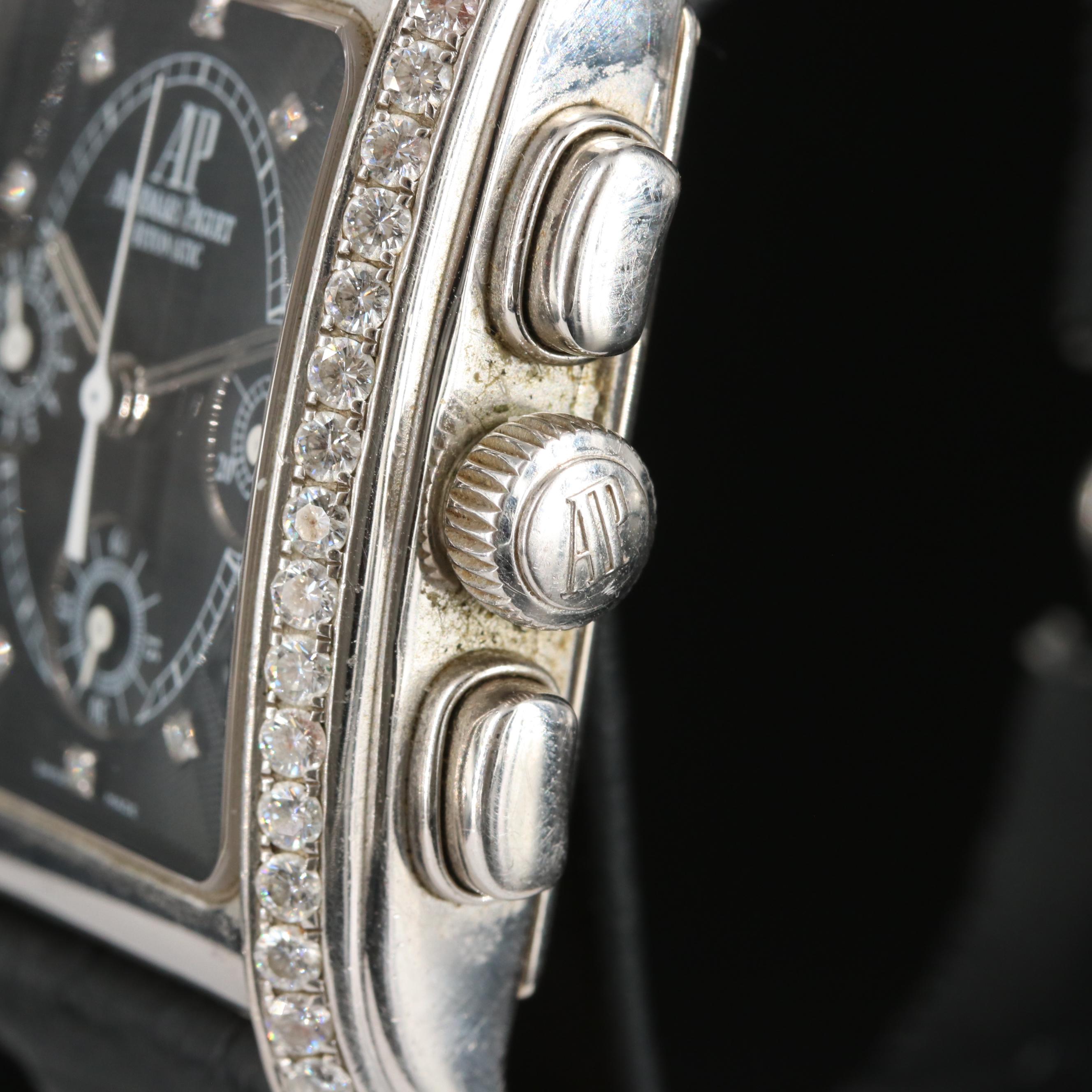 18K Audemars Piguet 1.42 CTW Diamond Automatic Watch