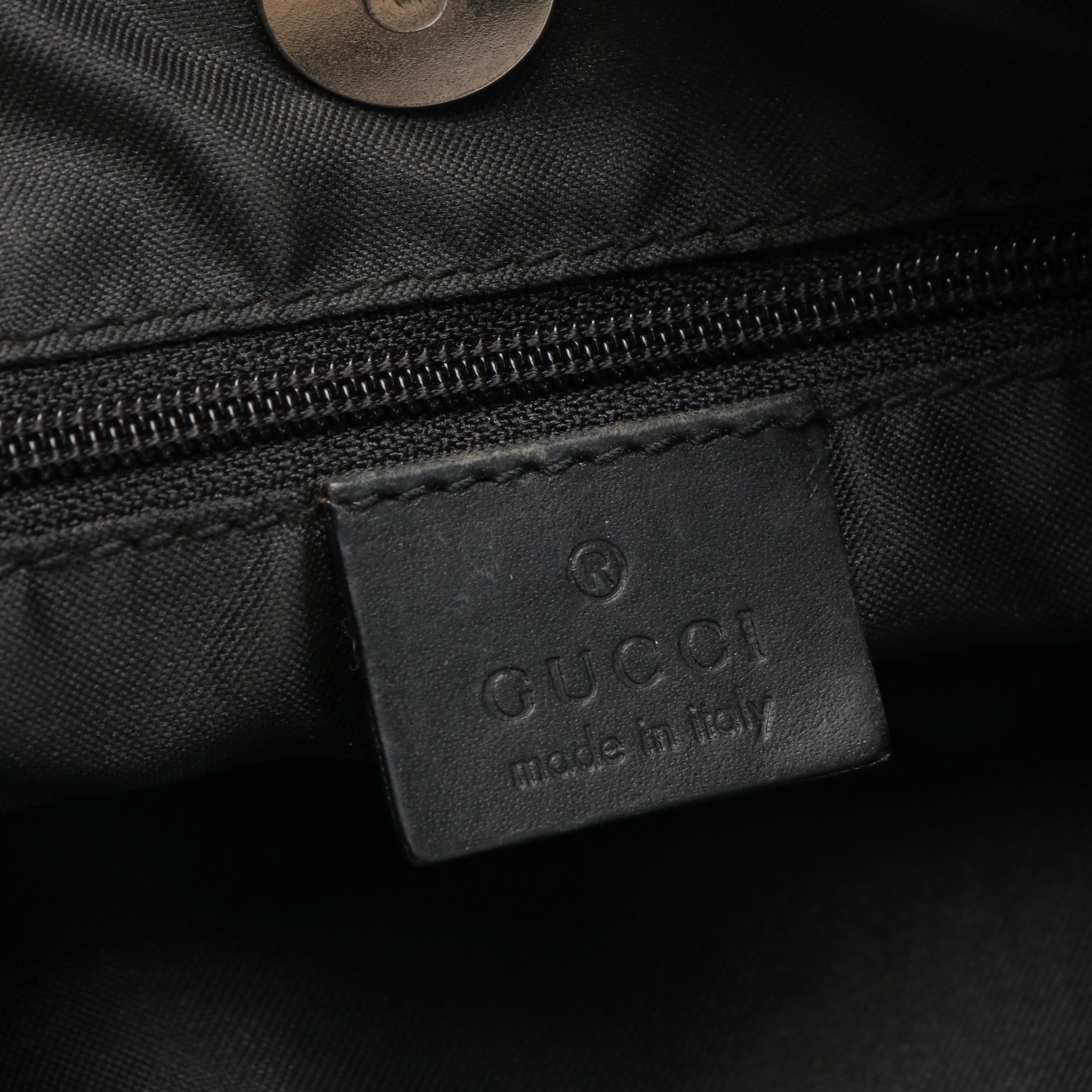 Gucci GG Suede Hobo Bag