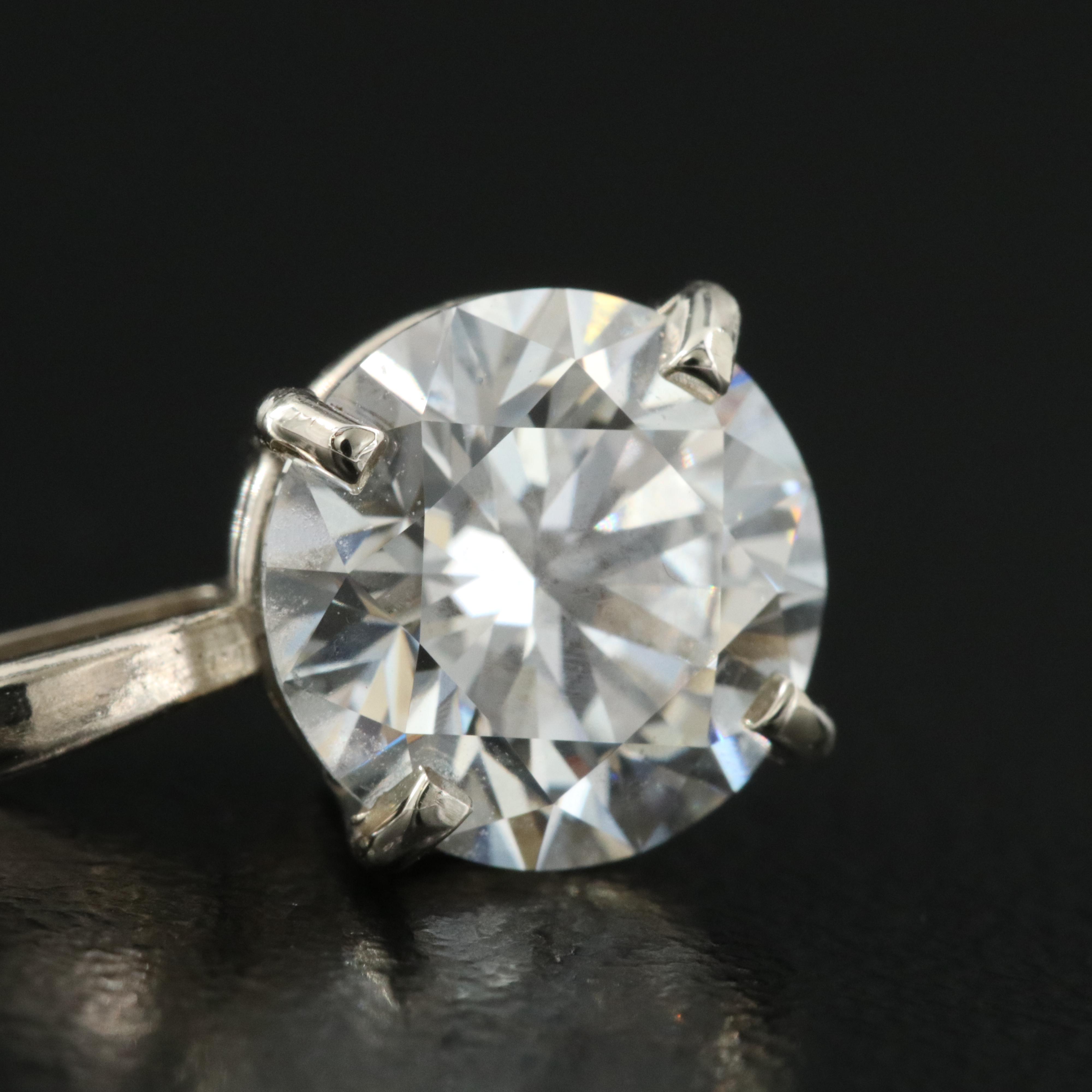 14K 2.17 CTW Lab Grown Diamond Solitaire Pendant Necklace with IGI Report