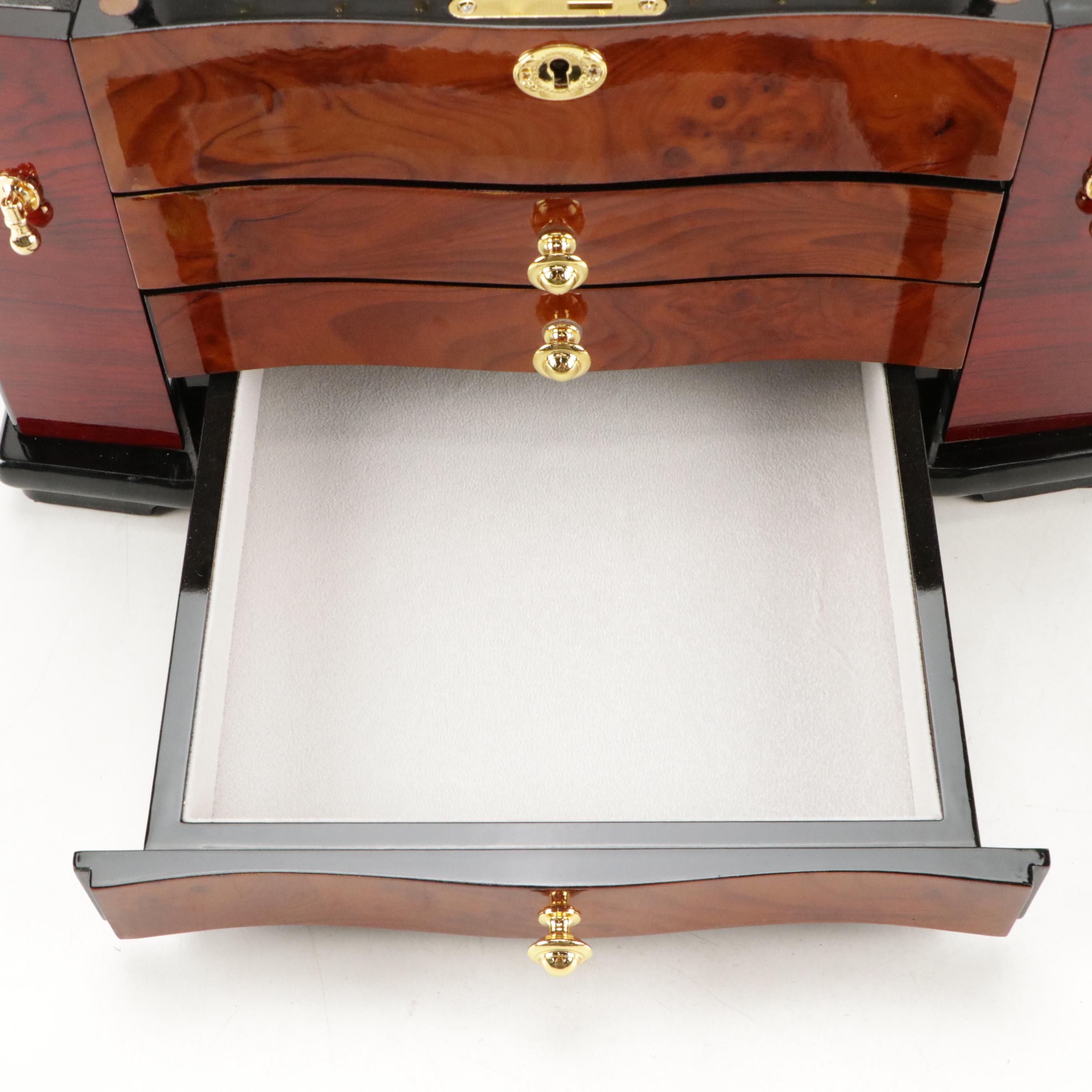 Jere Wooden Jewelry Chest