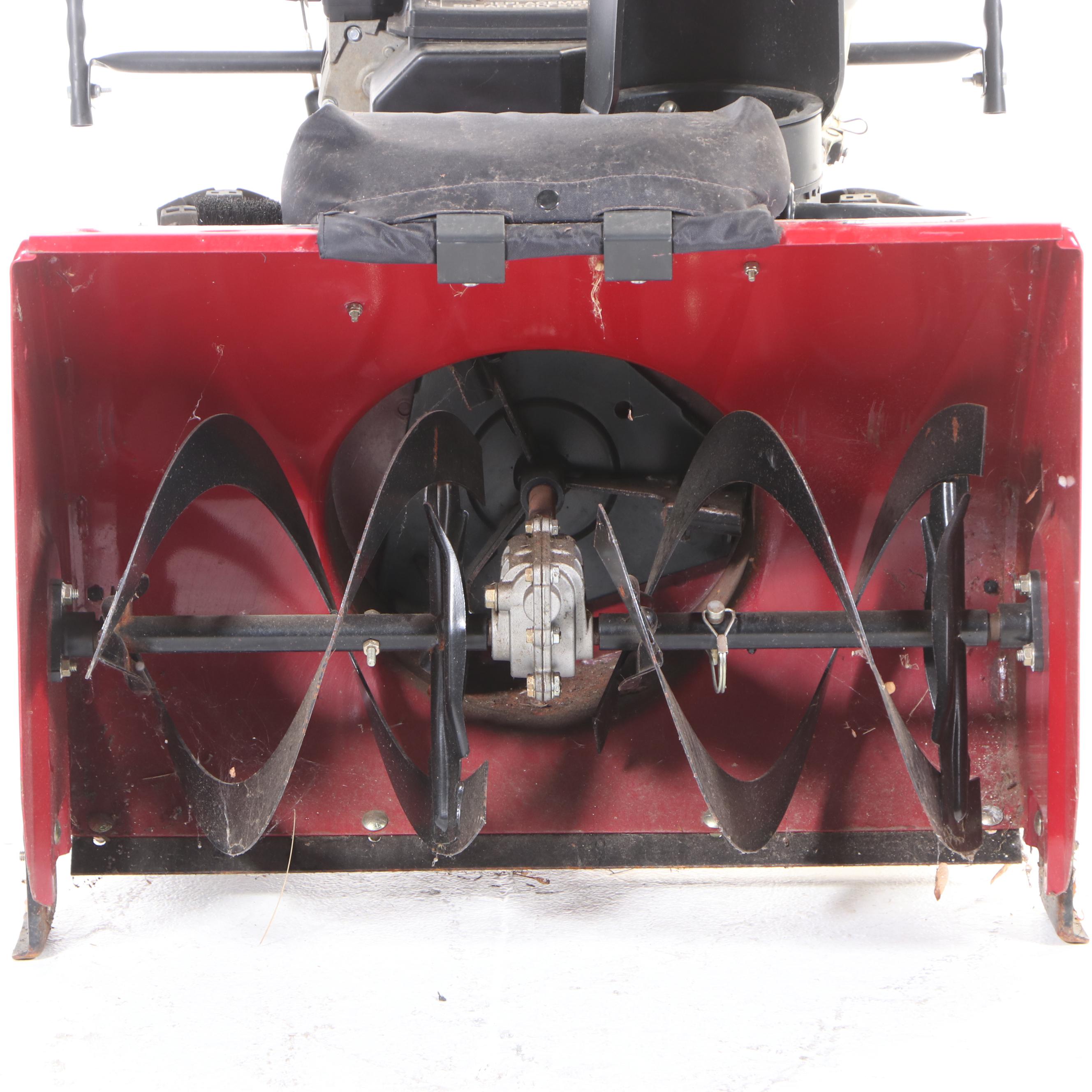 Craftsman 8 HP Gas Powered Snow Blower with Cover and Manual