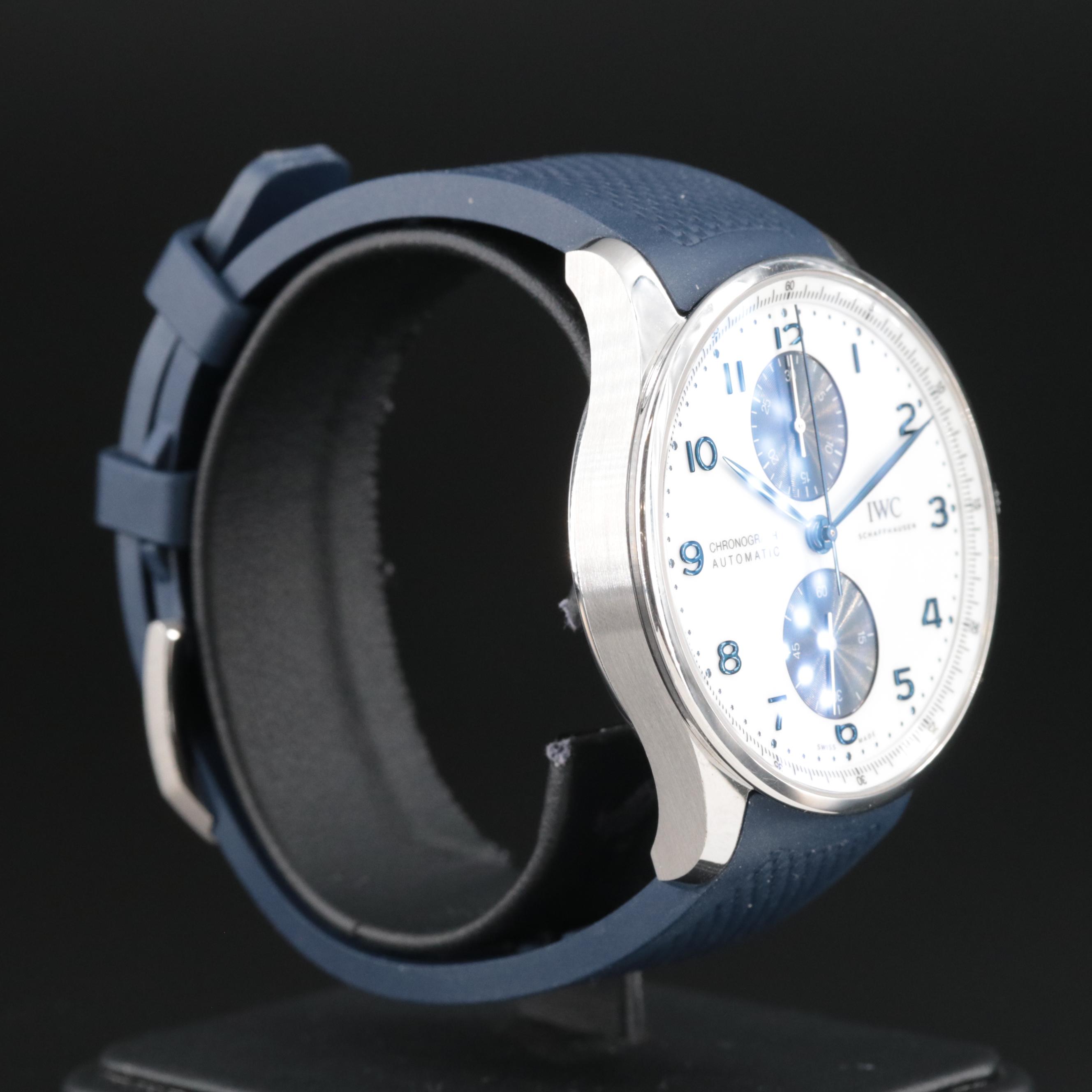 IWC Portugieser Chronograph Blue Panda Watch