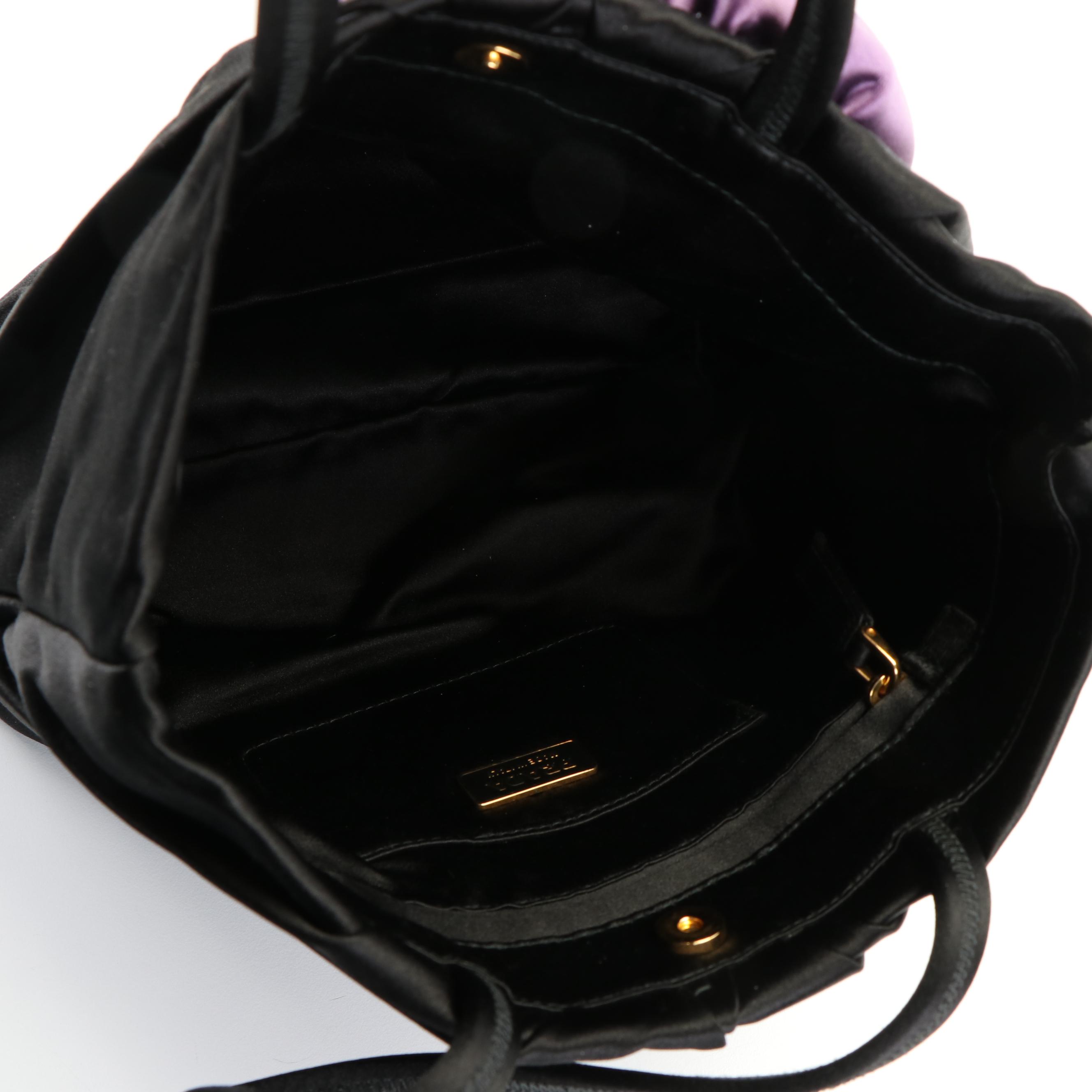 Prada Rose Handbag in Satin