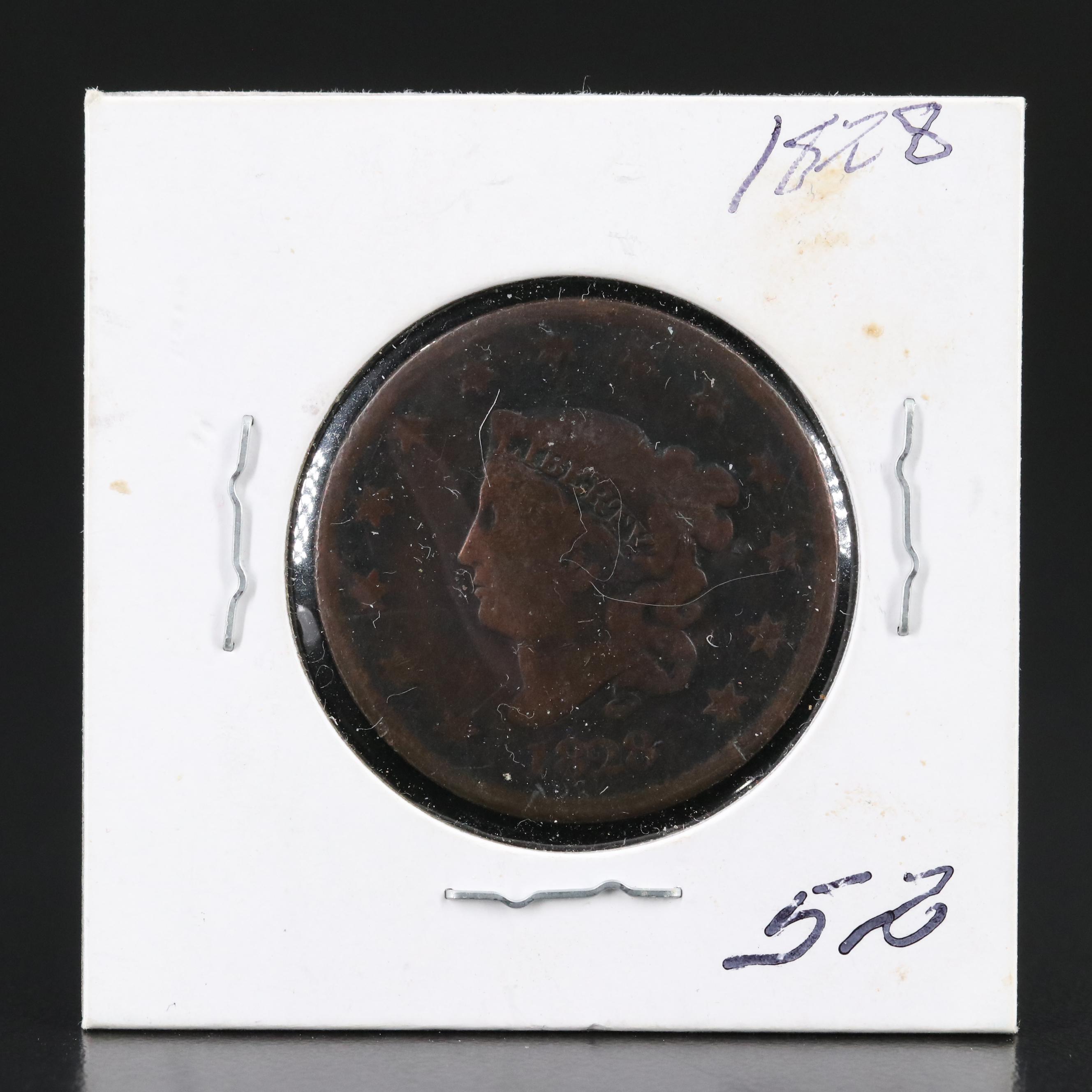 Group of Seven United States Large Cents