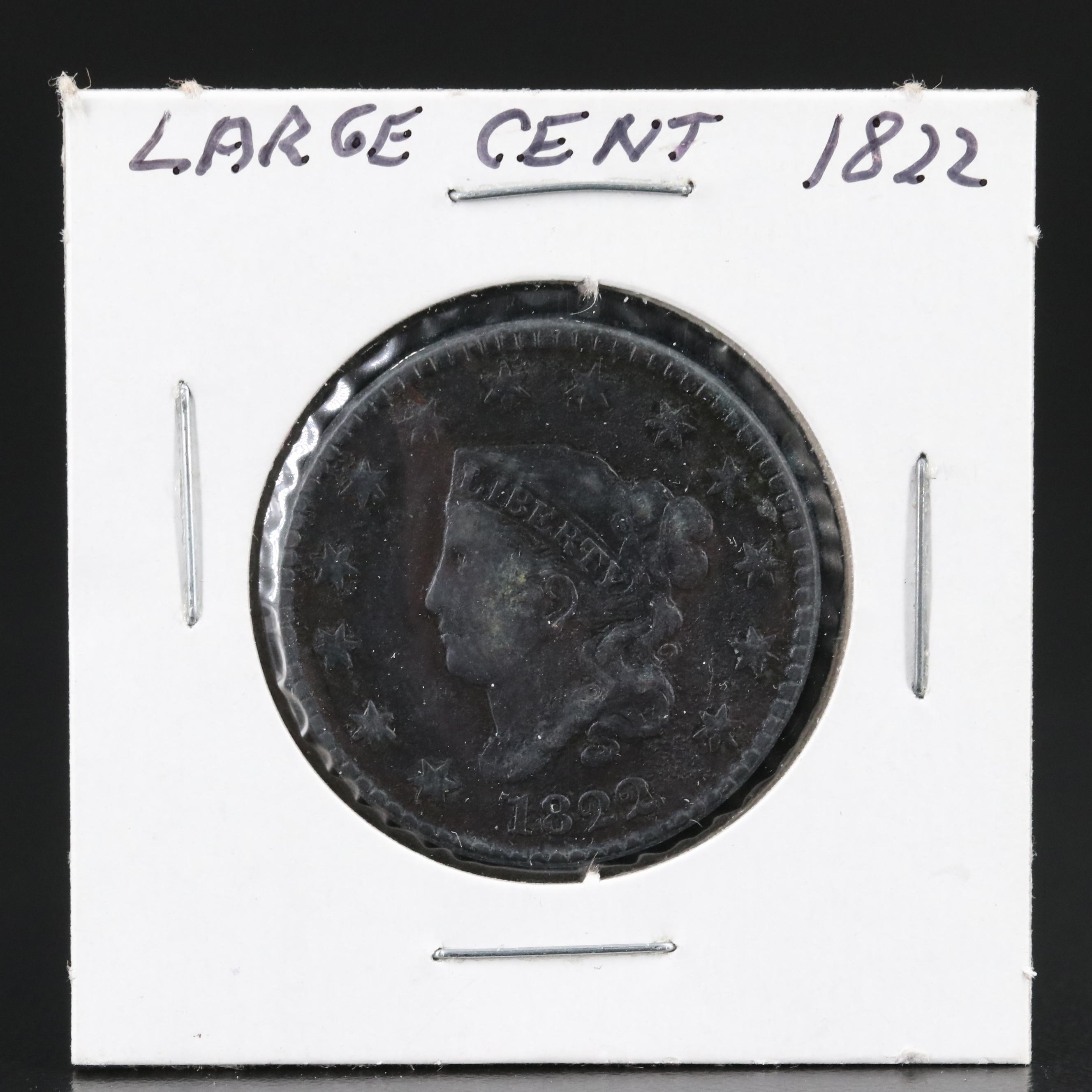 Group of Seven United States Large Cents