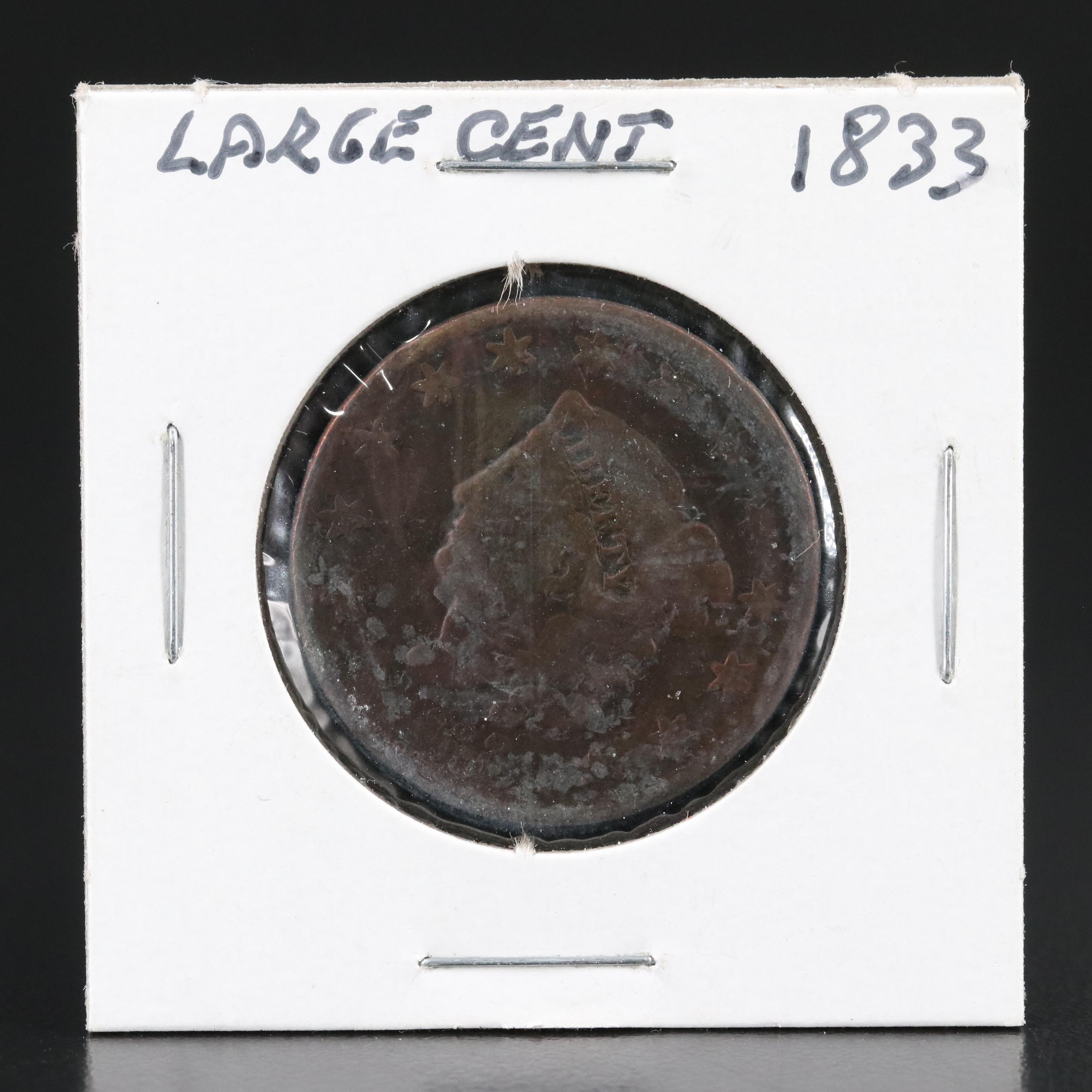 Group of Seven United States Large Cents