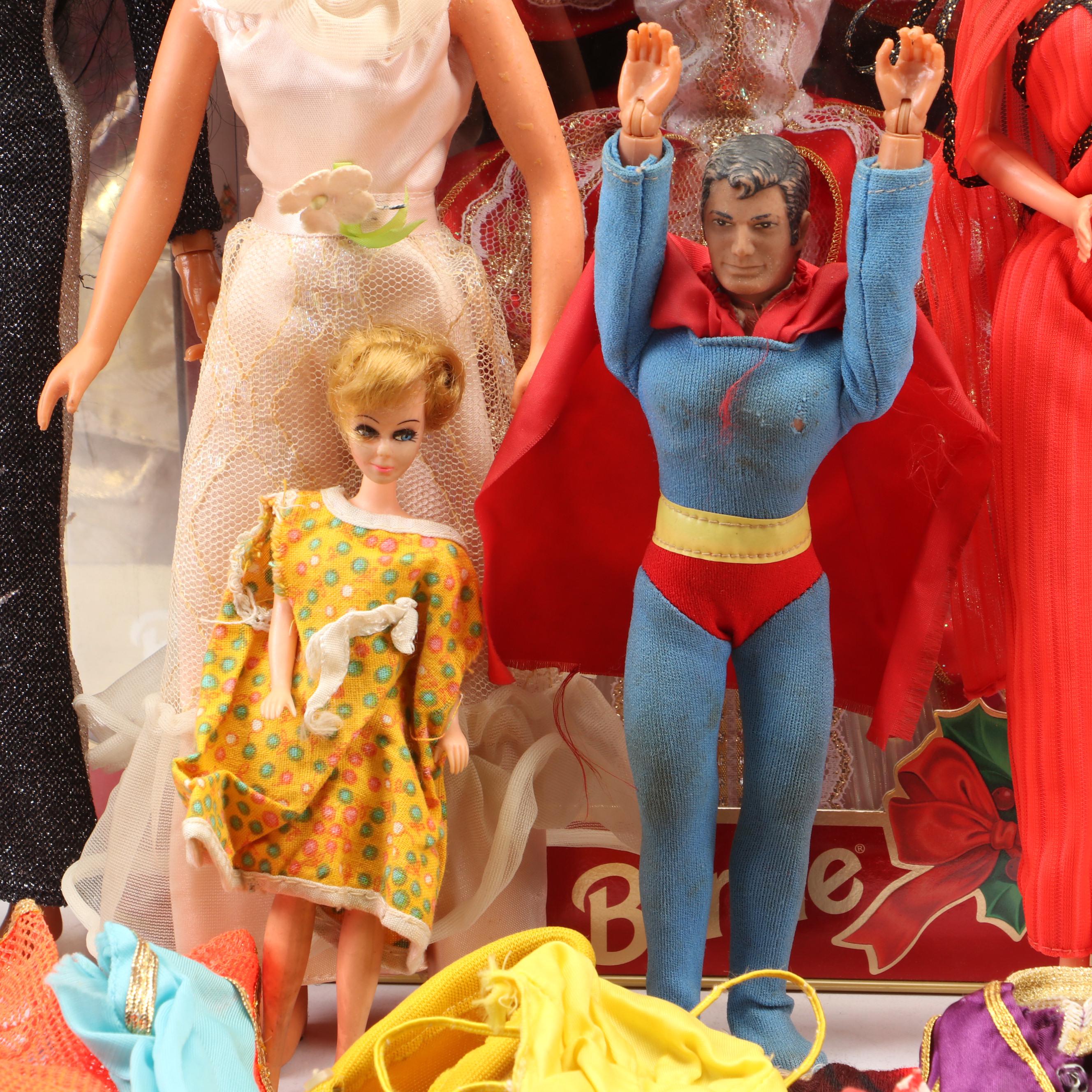 Sealed Special Edition Hallmark Holiday Barbie Dolls with More