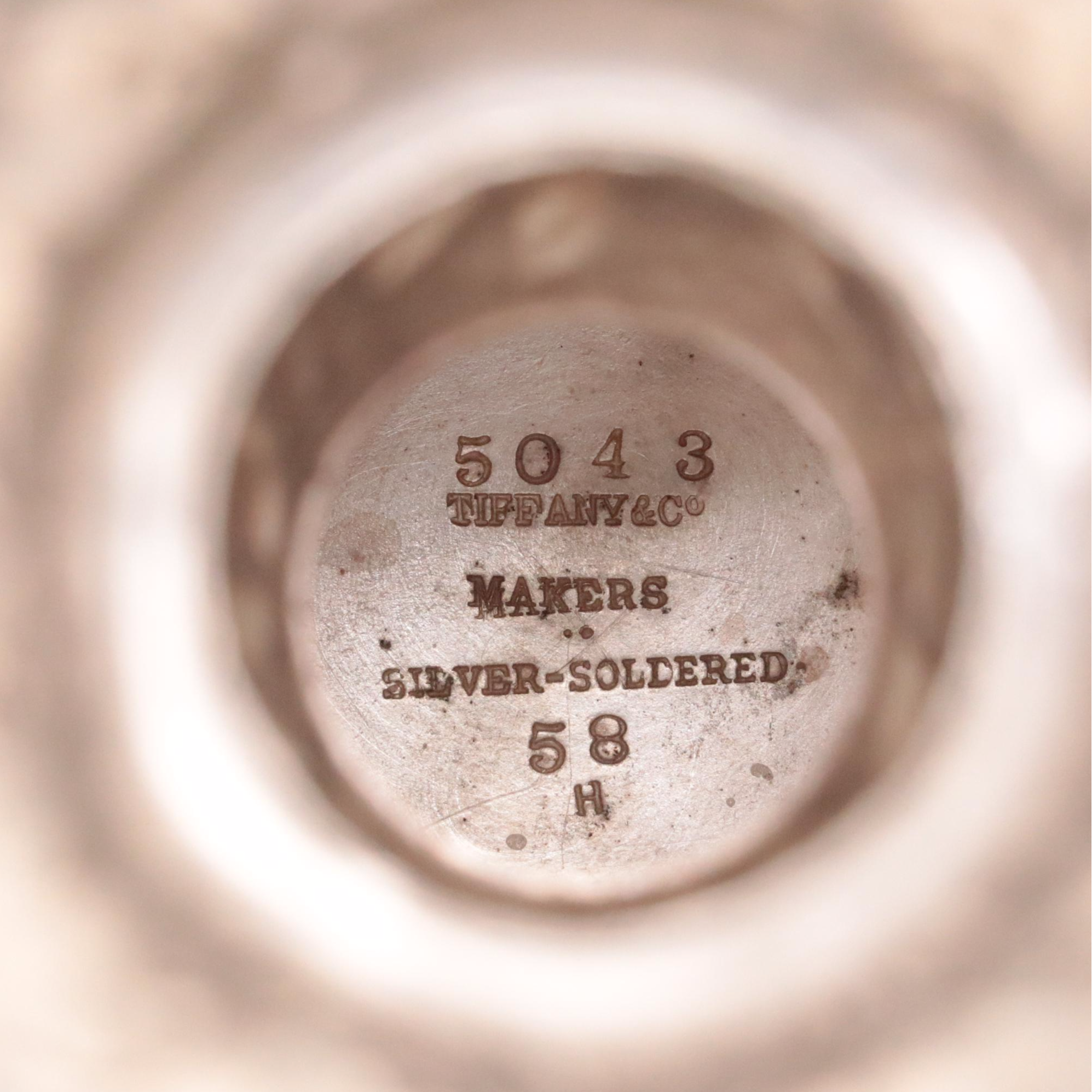 Tiffany & Co. Repoussé Silver Plate Compote, Late 19th / Early 20th Century