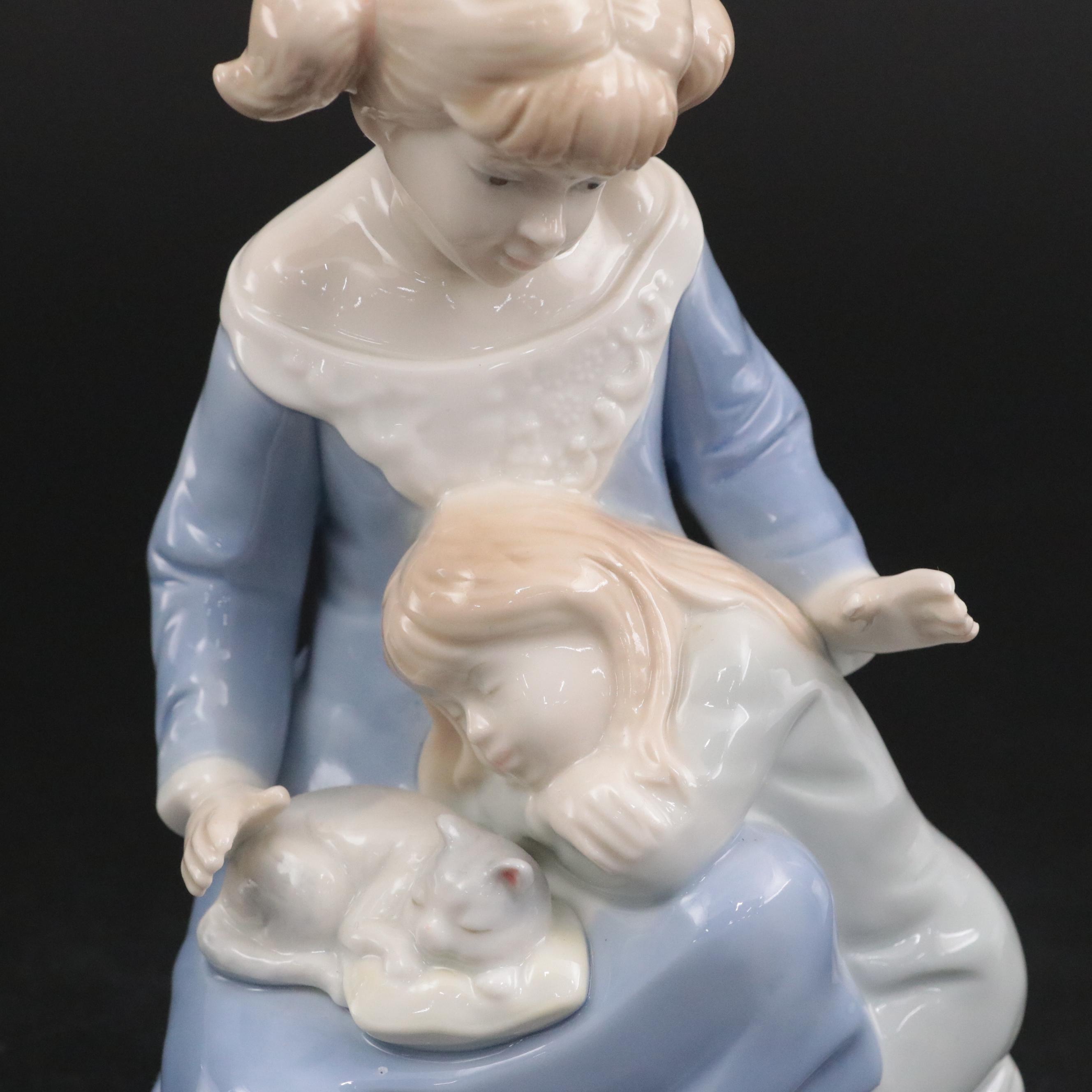 Royal Copenhagen Animal and Other Porcelain Figurines, Mid to Late 20th Century