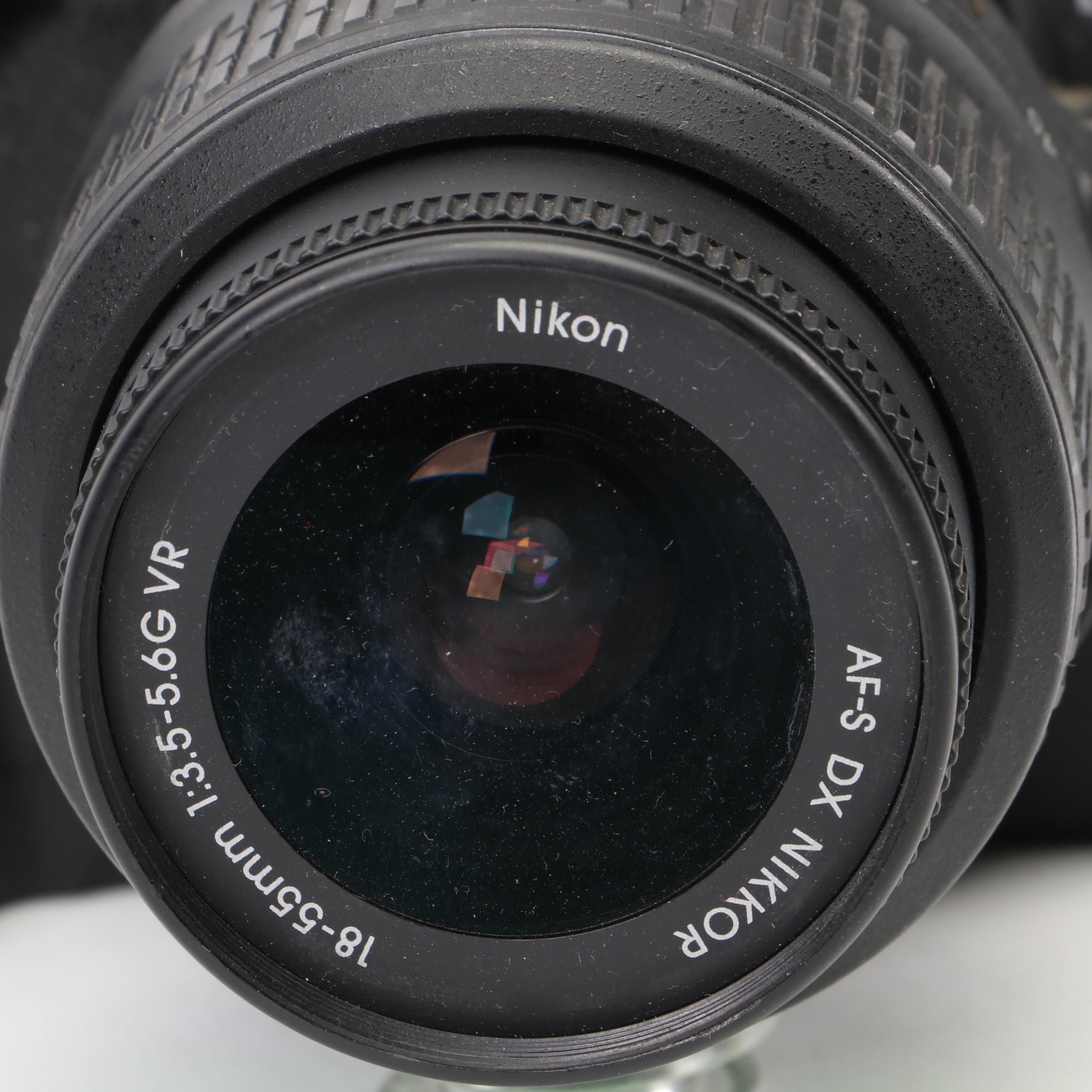 Nikon D70 Camera with Lenses