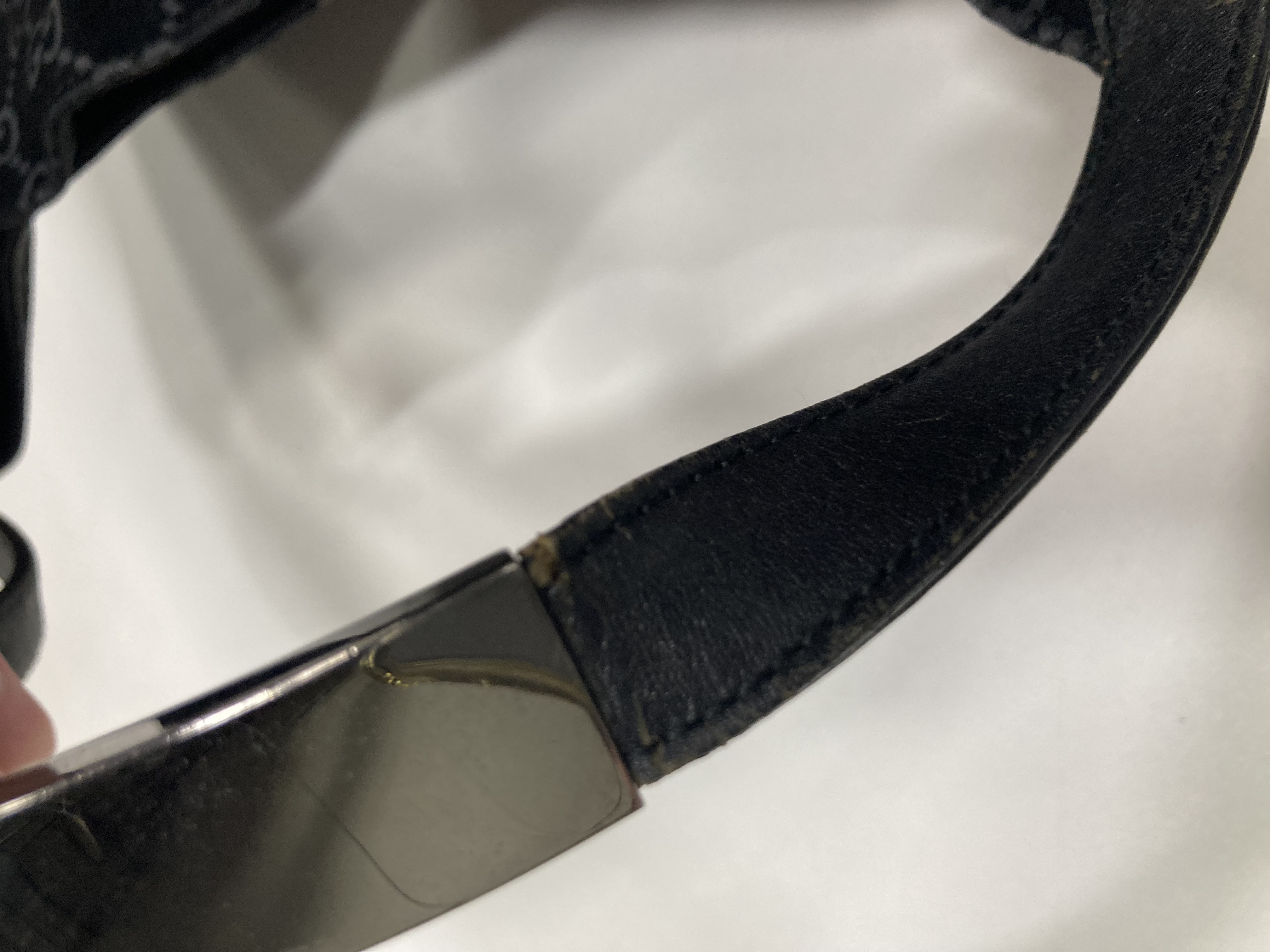 Gucci GG Suede Hobo Bag