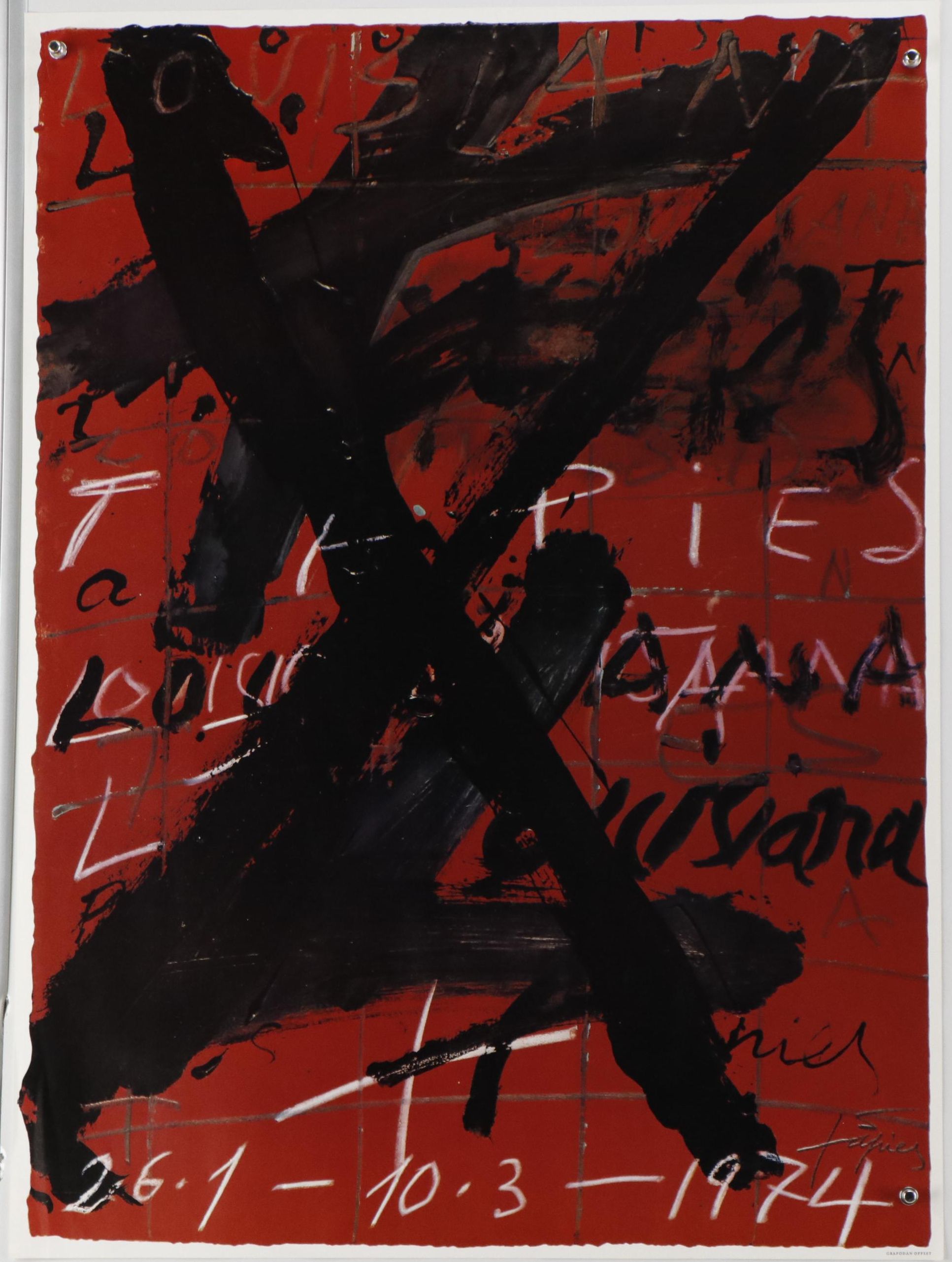 French Exhibition Posters for Claude Legros, Pierre Alechinsky, Gen Paul, More