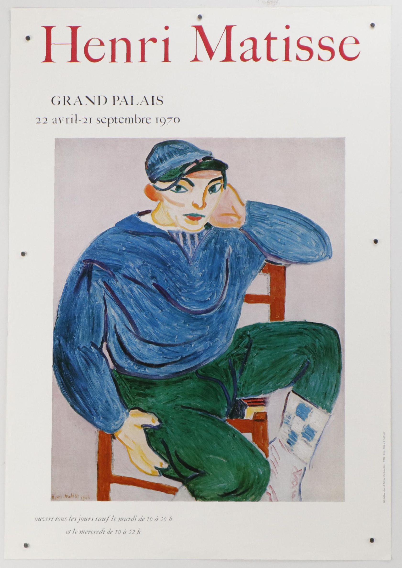 Exhibition Posters for Henri Matisse, Morris Louis, and André Lhote