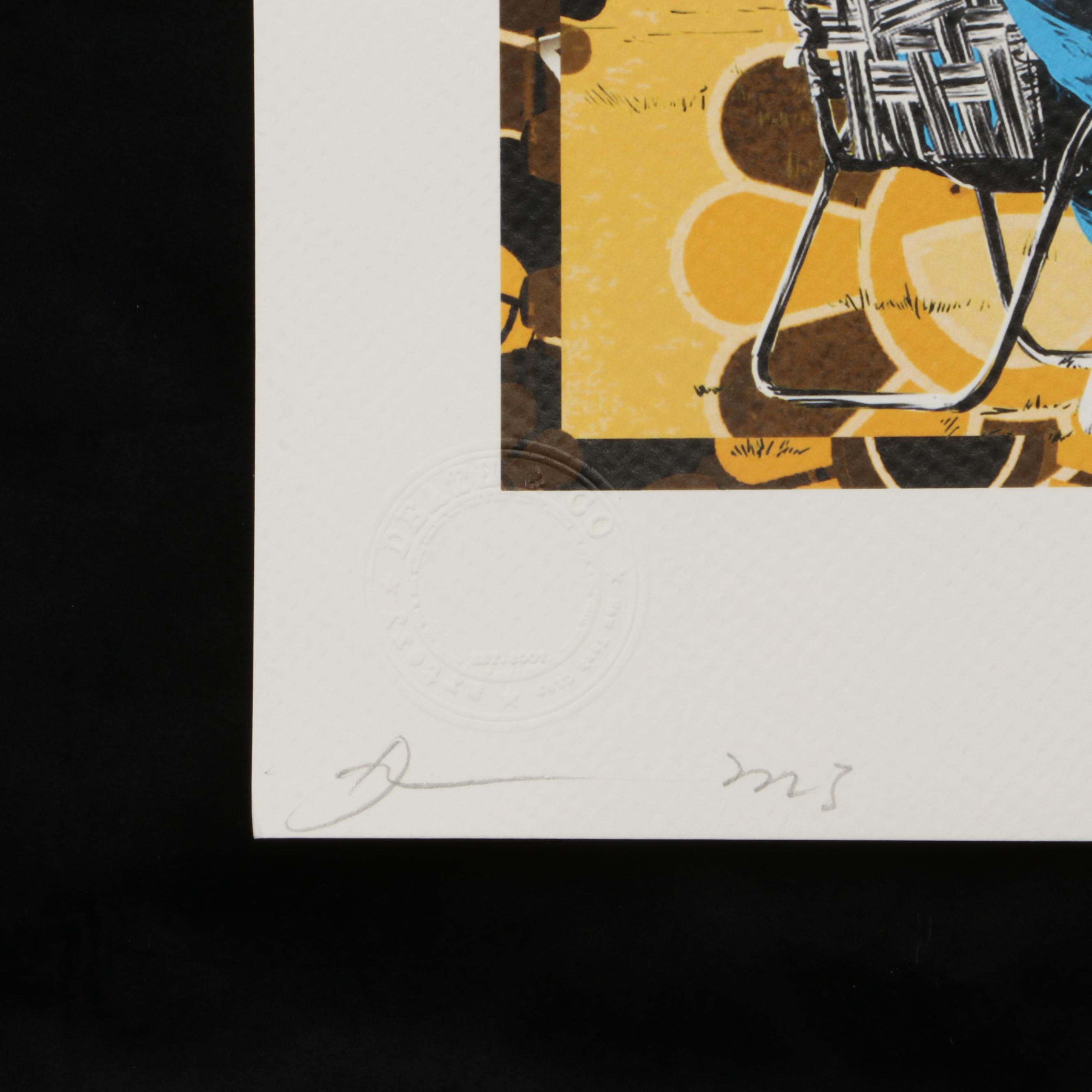 Death NYC Pop Art Graphic Print of Walter White Breaking Bad