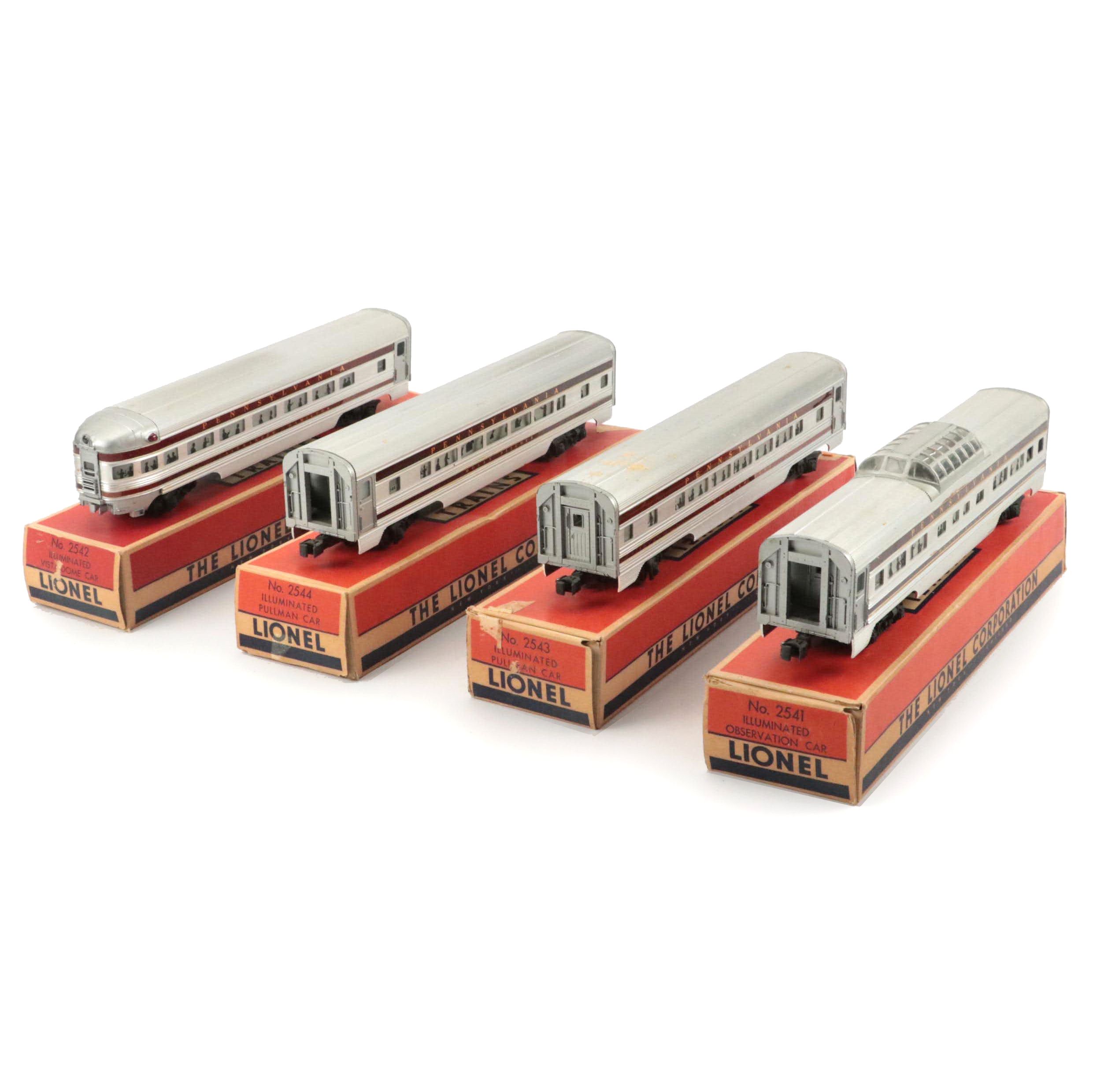 Lionel Pennsylvania Line "Betsy Ross" and Other Congressional Passenger Cars