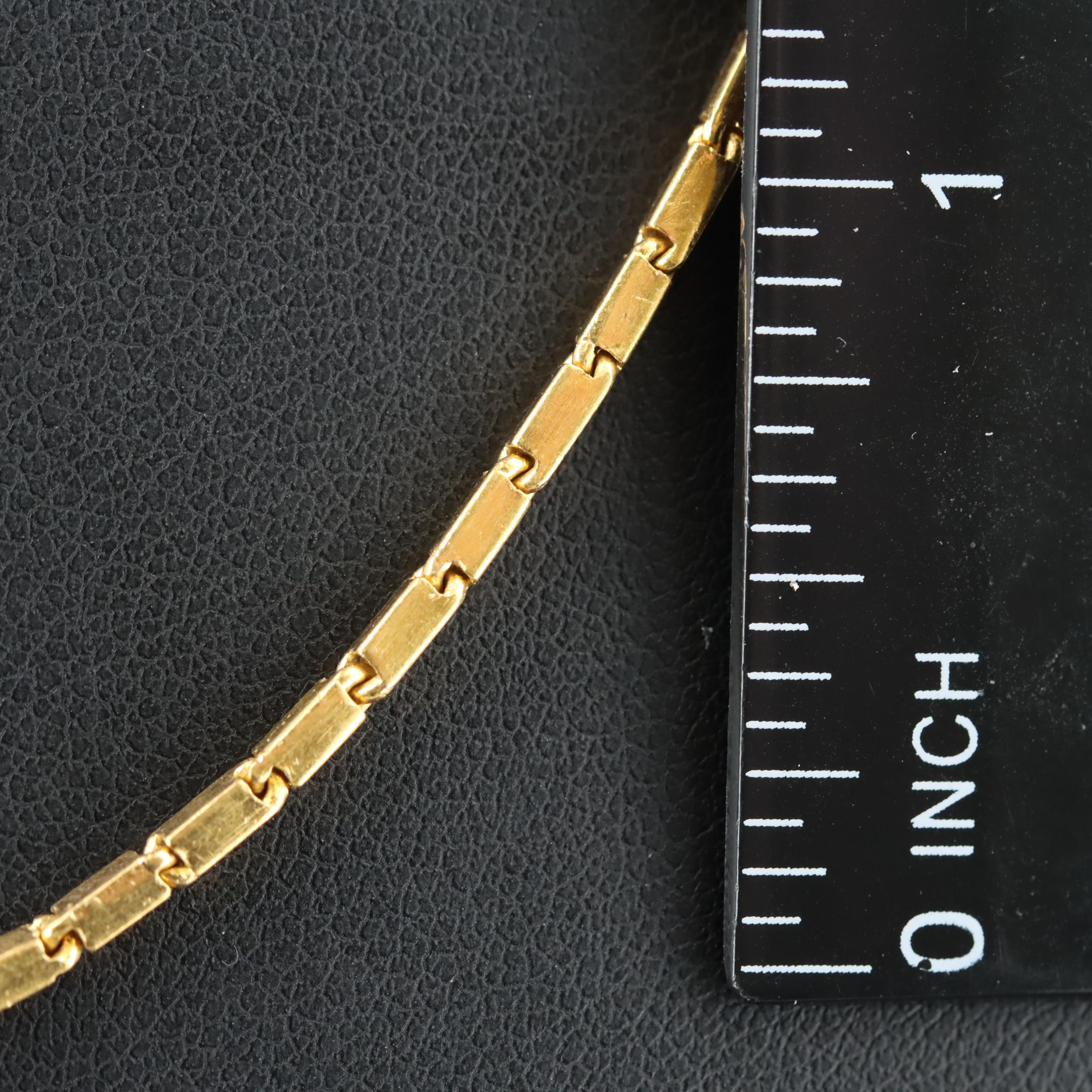 22K Baht Chain Necklace