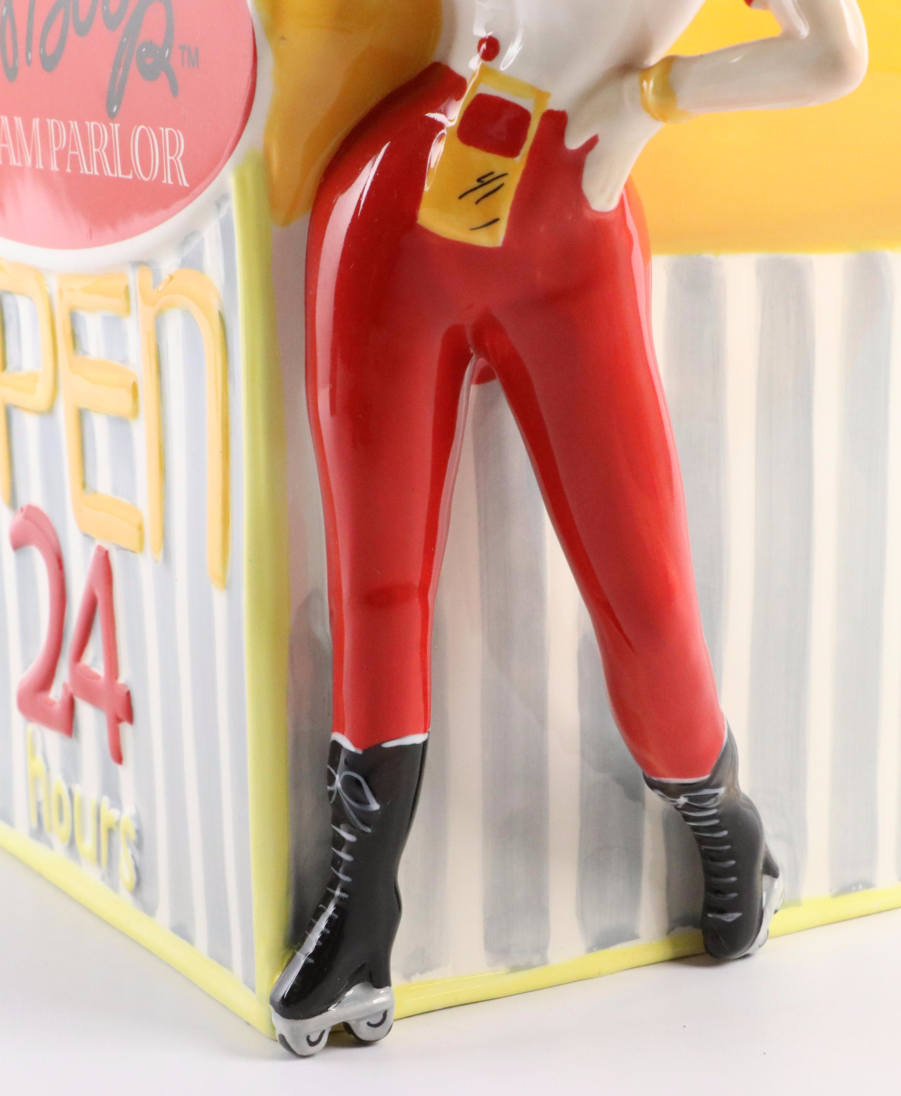 The Betty Boop Ice Cream Parlor Ceramic Cookie Jar, 2007