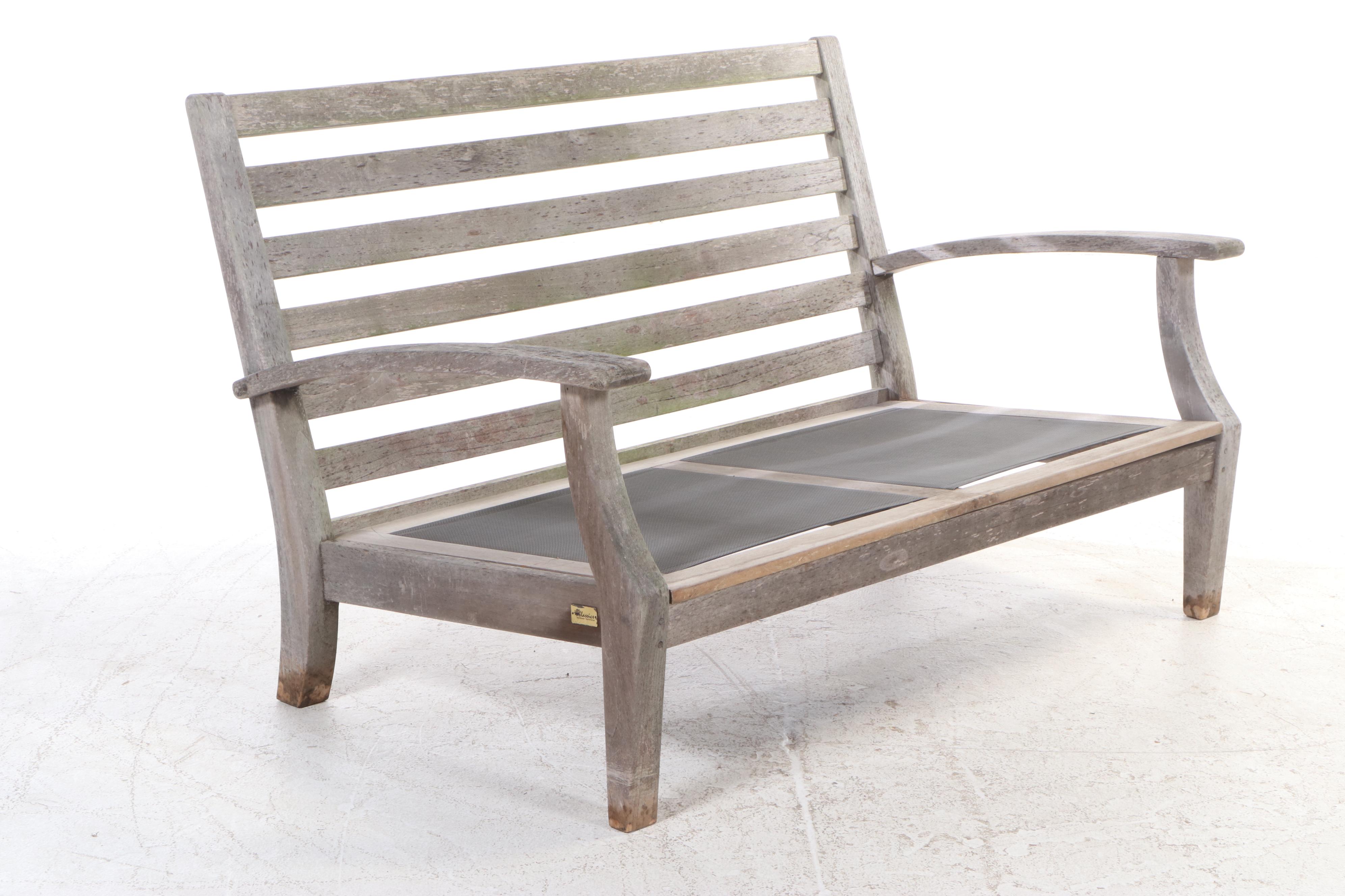 Casual Classics Teak Wood Patio Set With Table