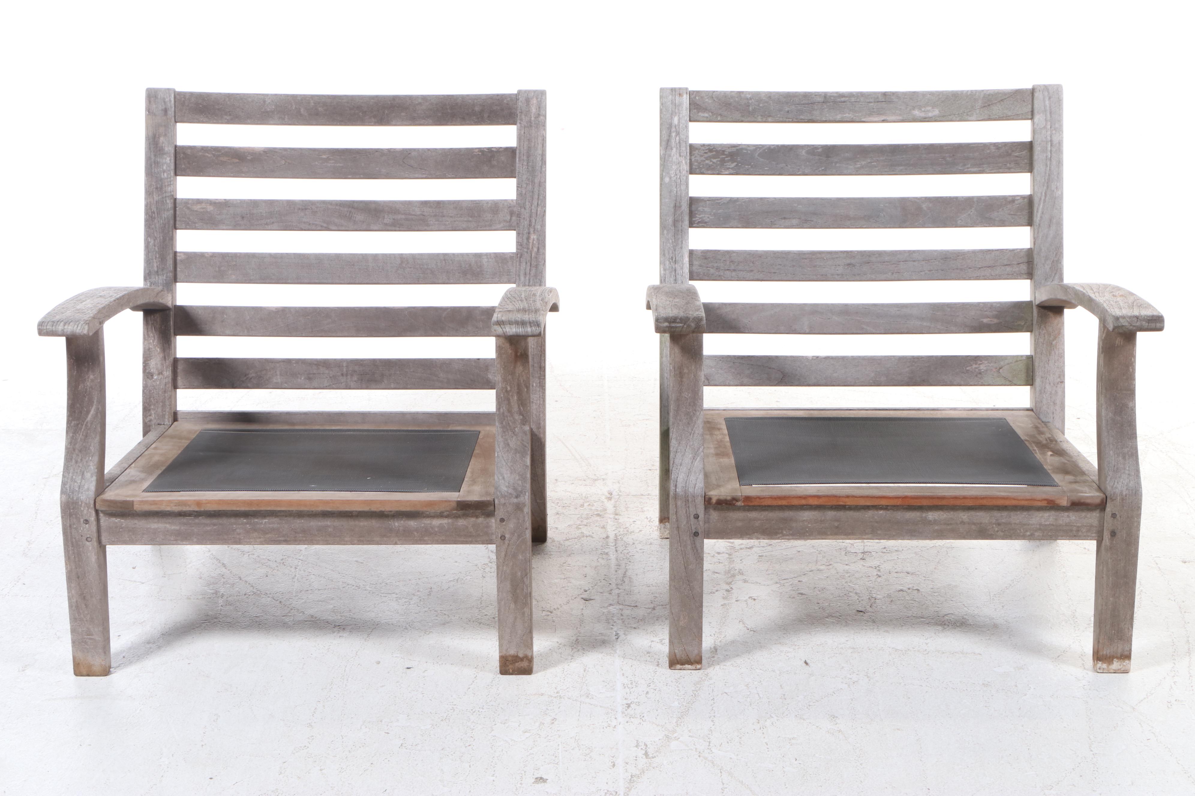 Casual Classics Teak Wood Patio Set With Table