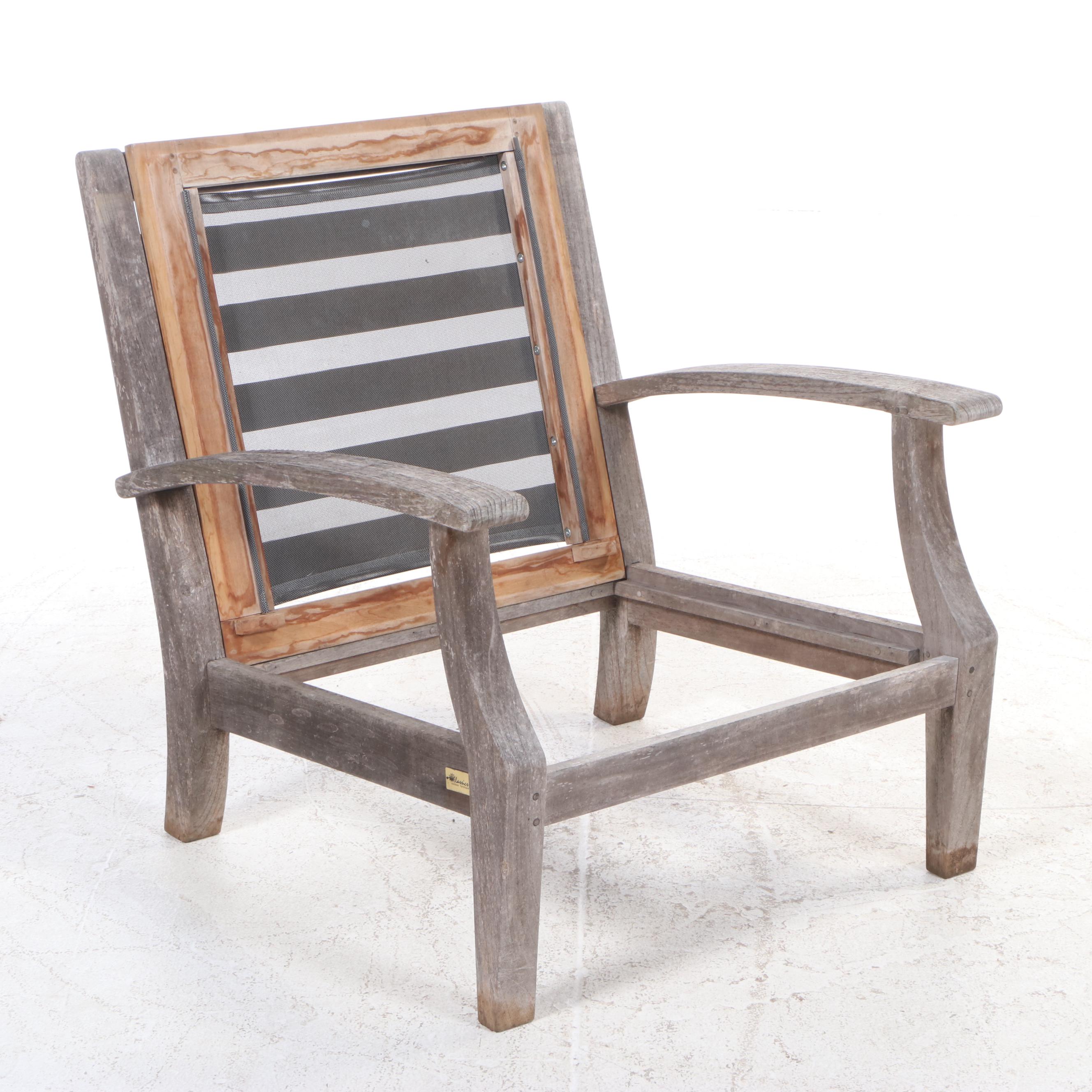 Casual Classics Teak Wood Patio Set With Table