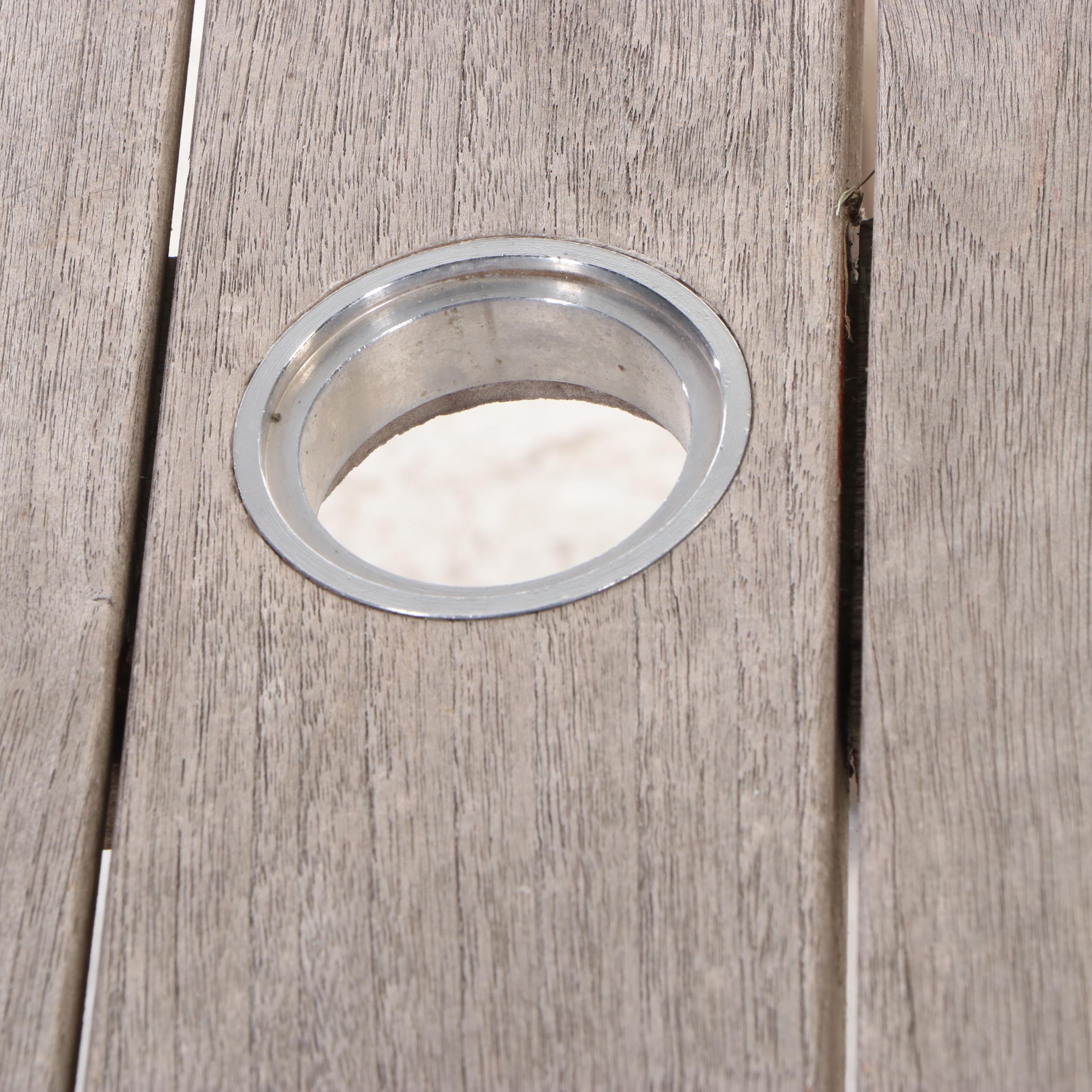 Casual Classics Teak Wood Patio Set With Table