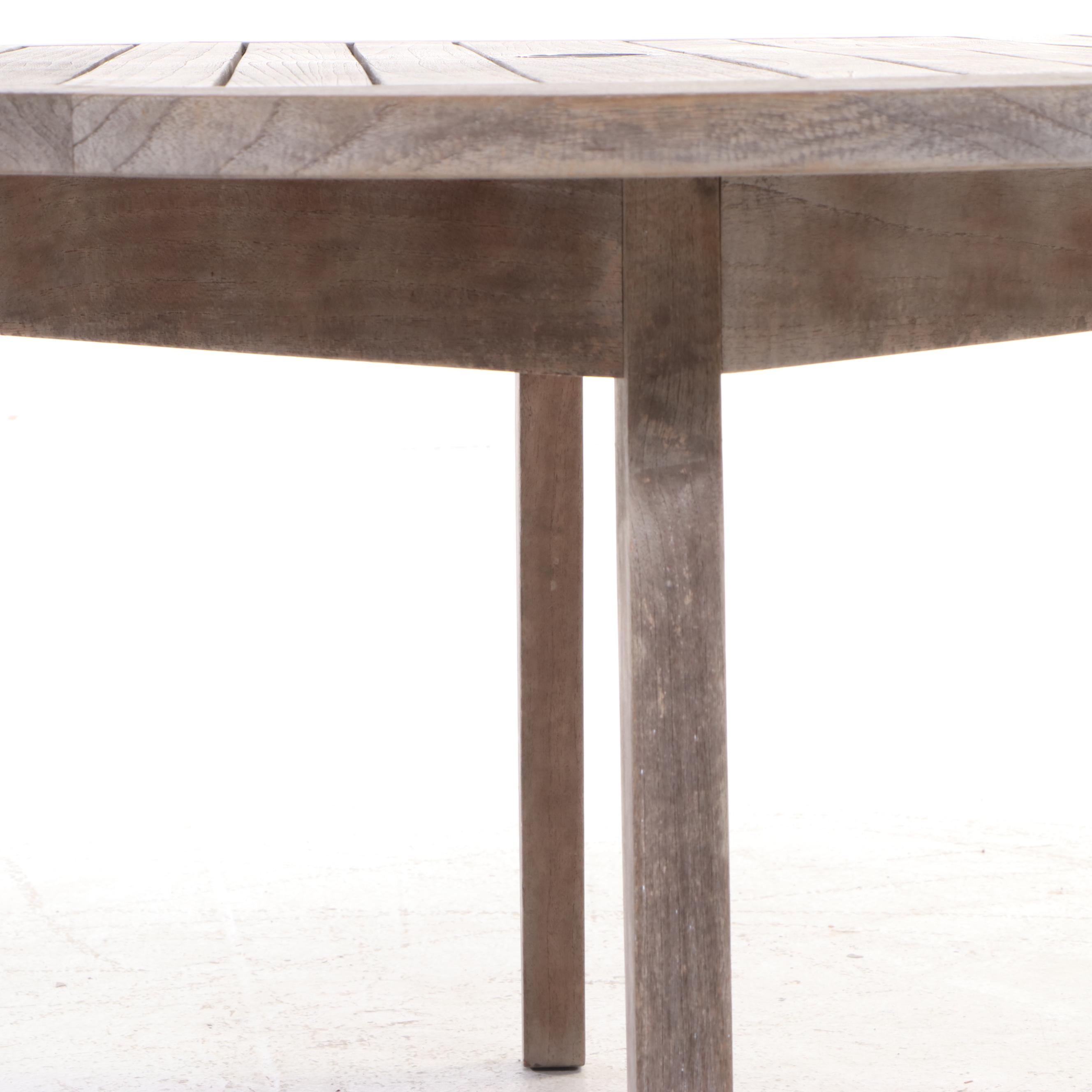 Casual Classics Teak Wood Patio Set With Table