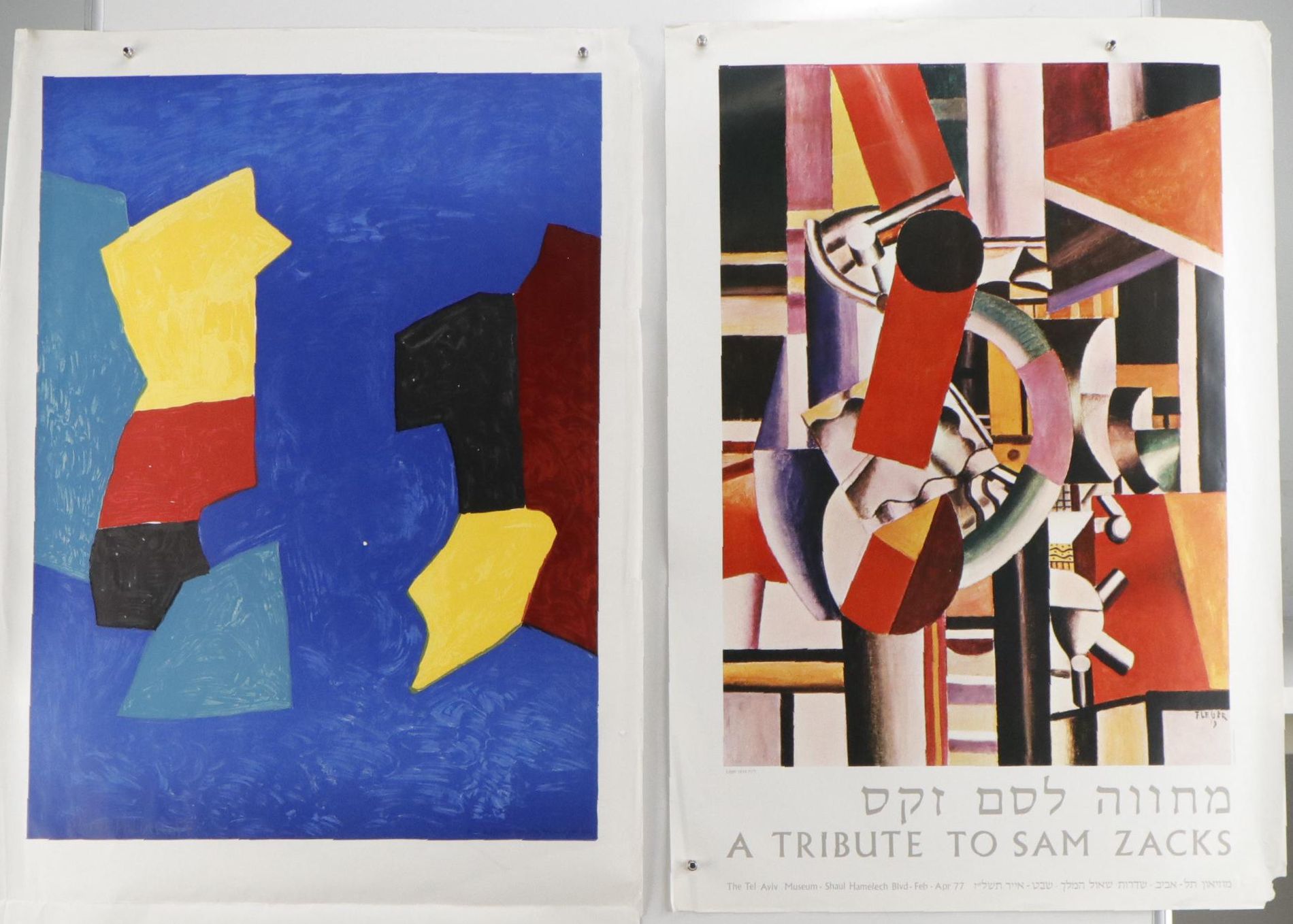 Exhibition Posters for Roberto Matta, Frank Stella, More