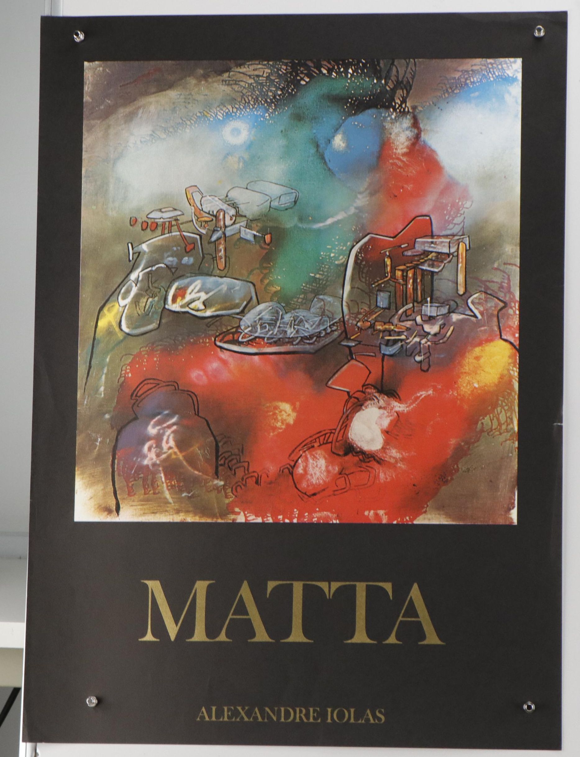Exhibition Posters for Roberto Matta, Frank Stella, More