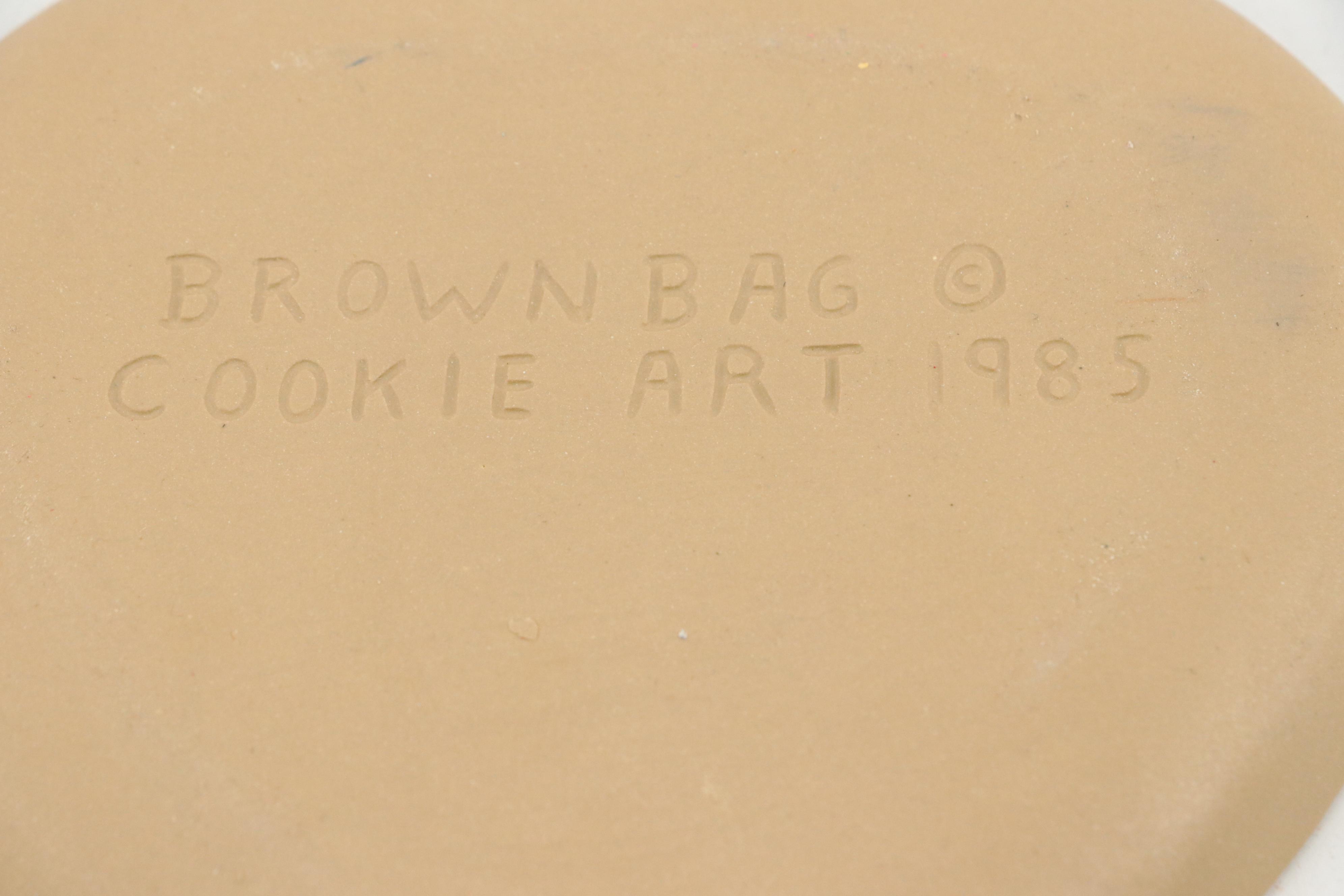 Brown Bag and The Pampered Chef Ceramic Baking Molds with Other Pastry Roller