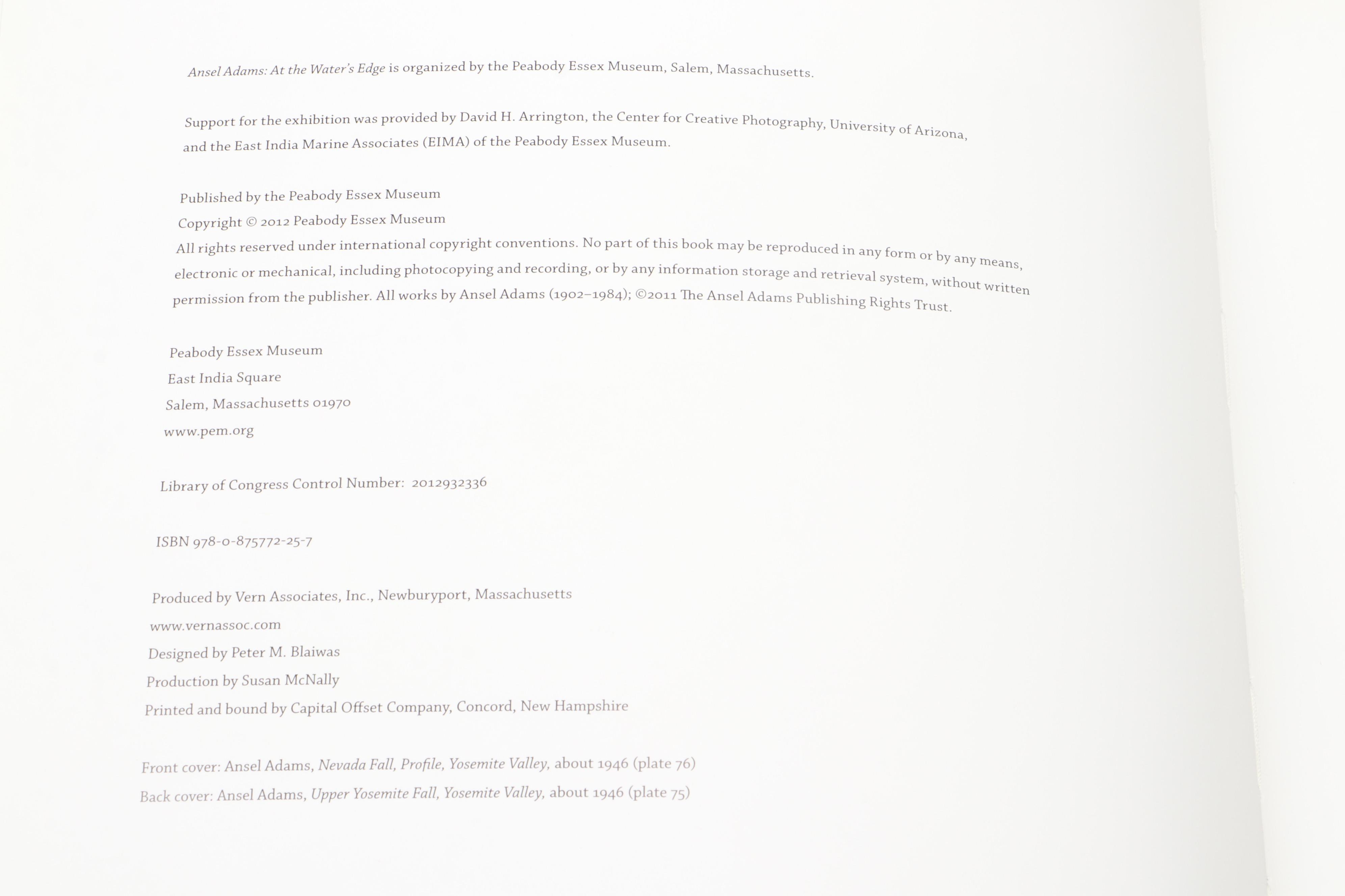 First Edition "Ansel Adams: Letters and Images, 1916–1984" and More Books