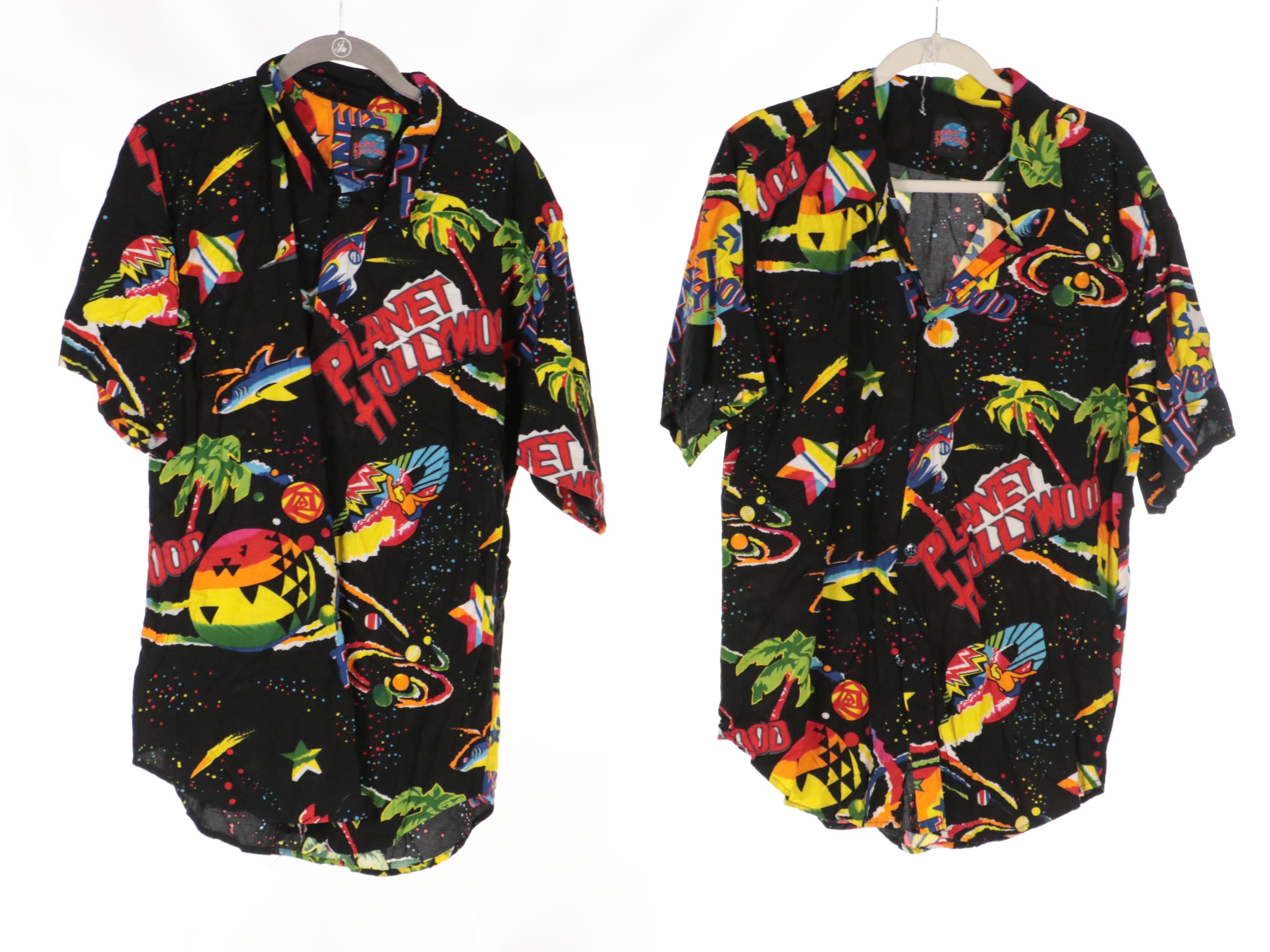 Men's Printed Button-Up Shirts