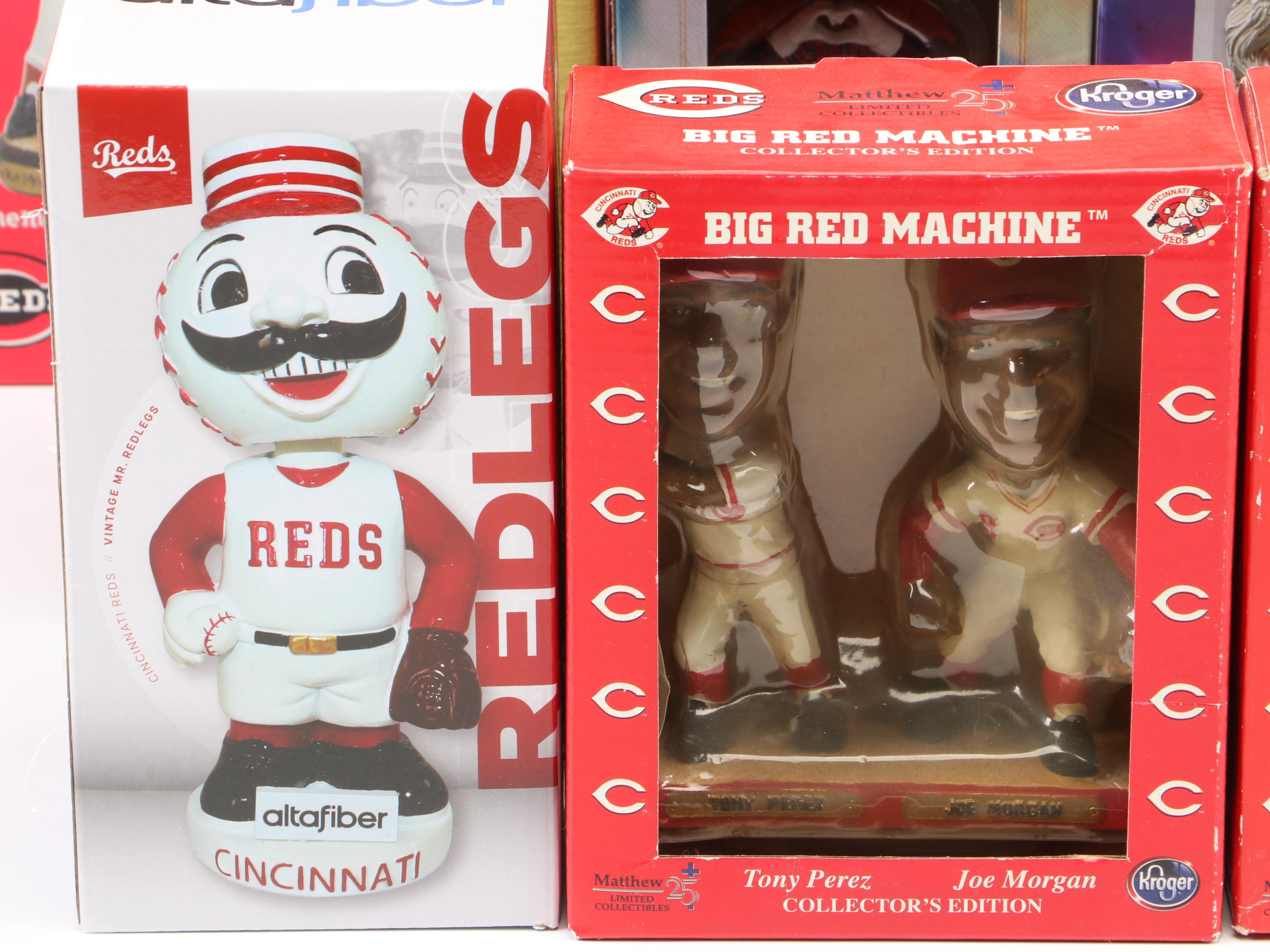 Baseball Bobbleheads and Funko Pops Featuring Joey Votto, Pete Rose, and More